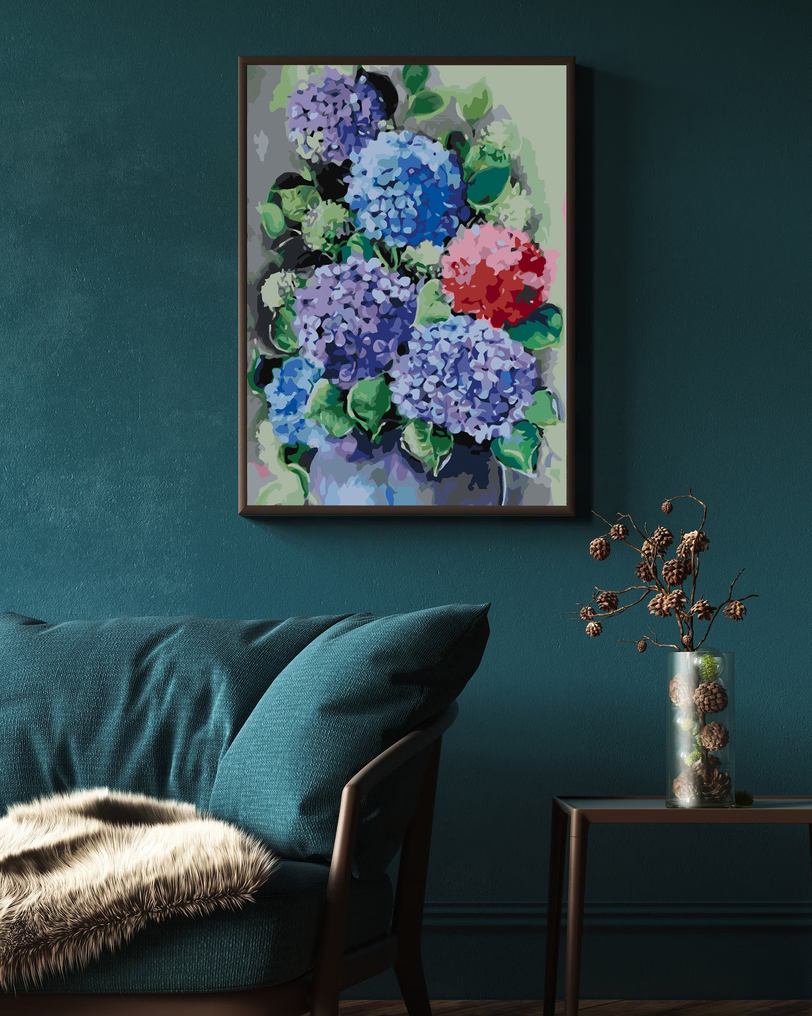 Malen nach Zahlen - Blumen 4427