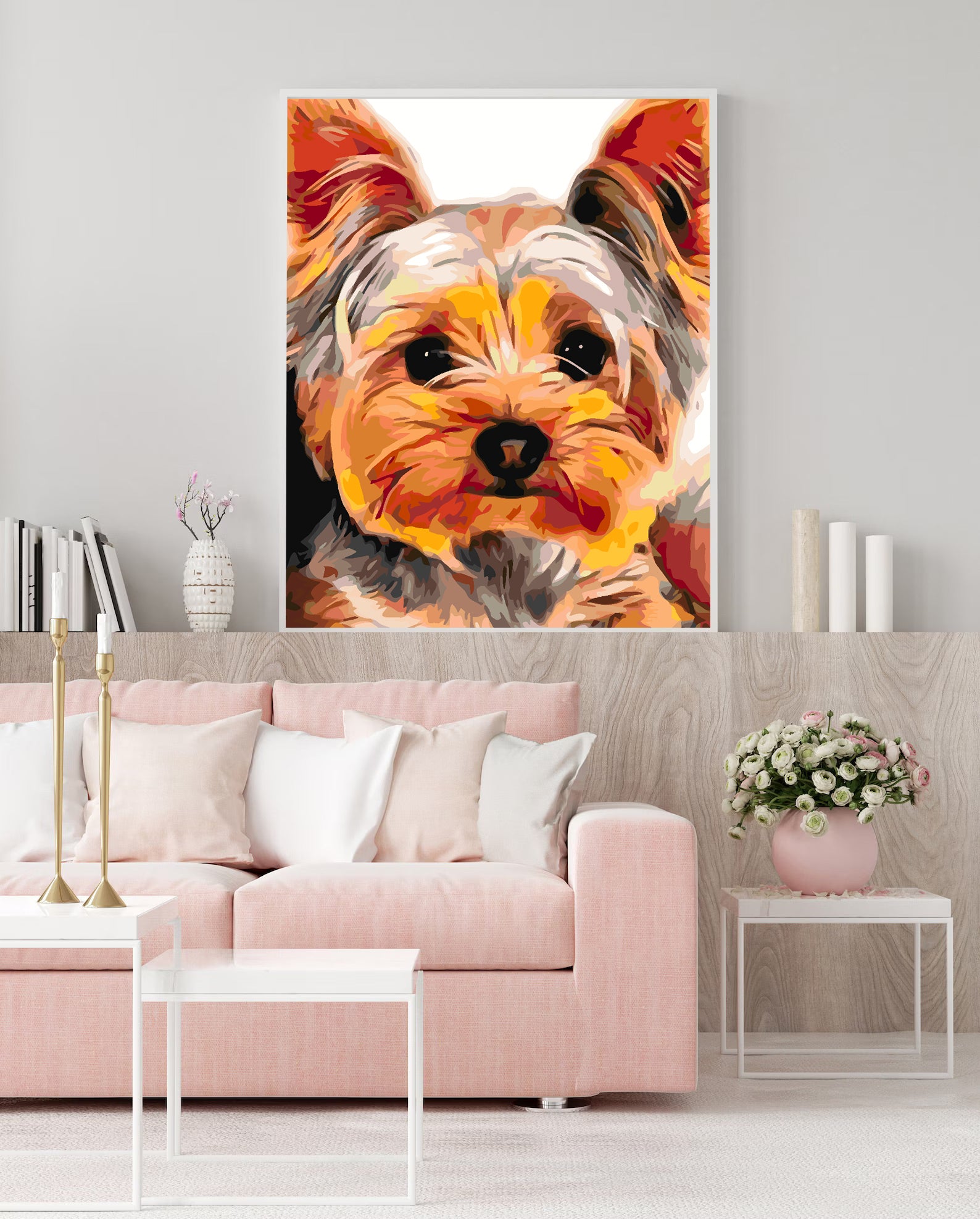 Malen nach Zahlen - York Terrier 4428