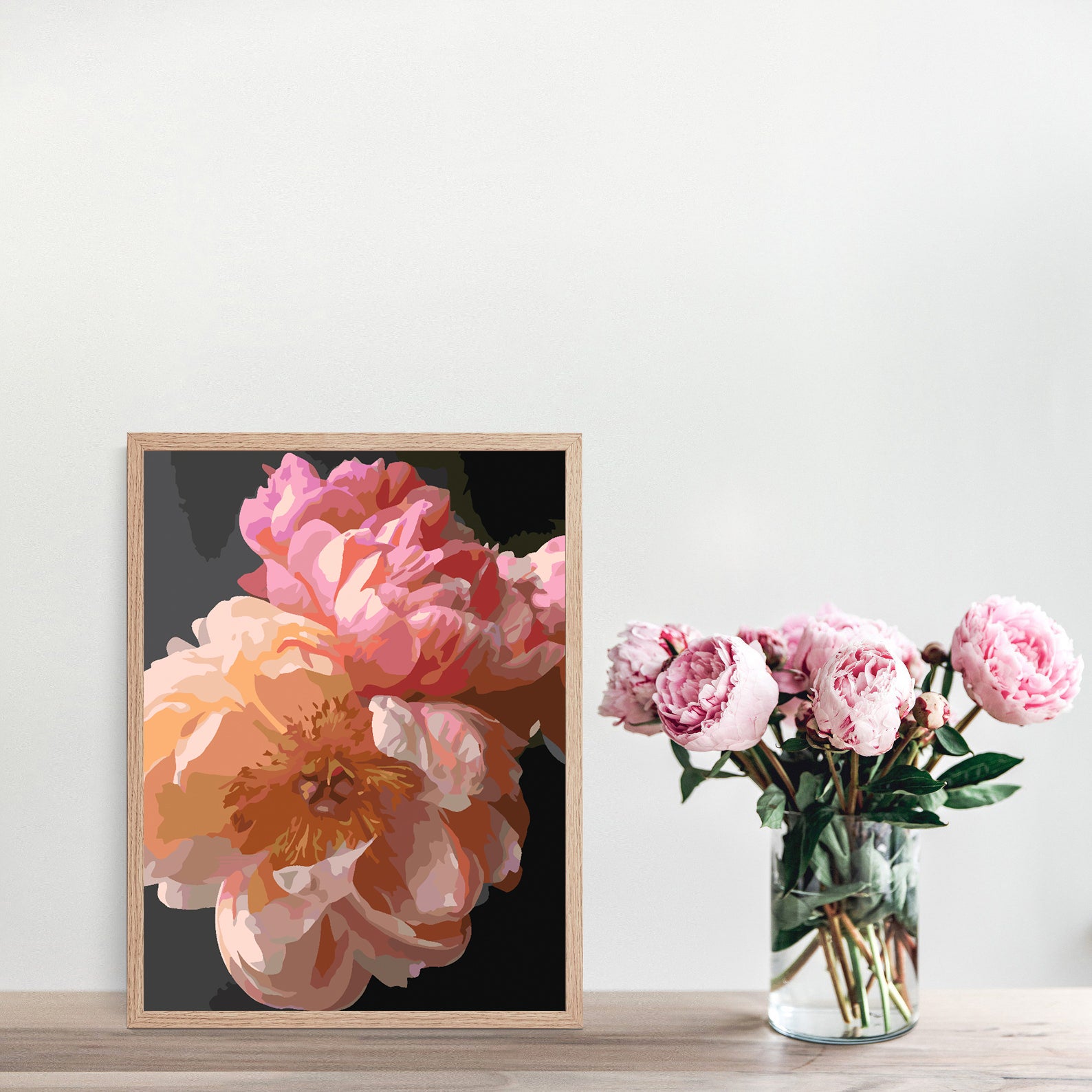 Malen nach Zahlen - Blumen 4430