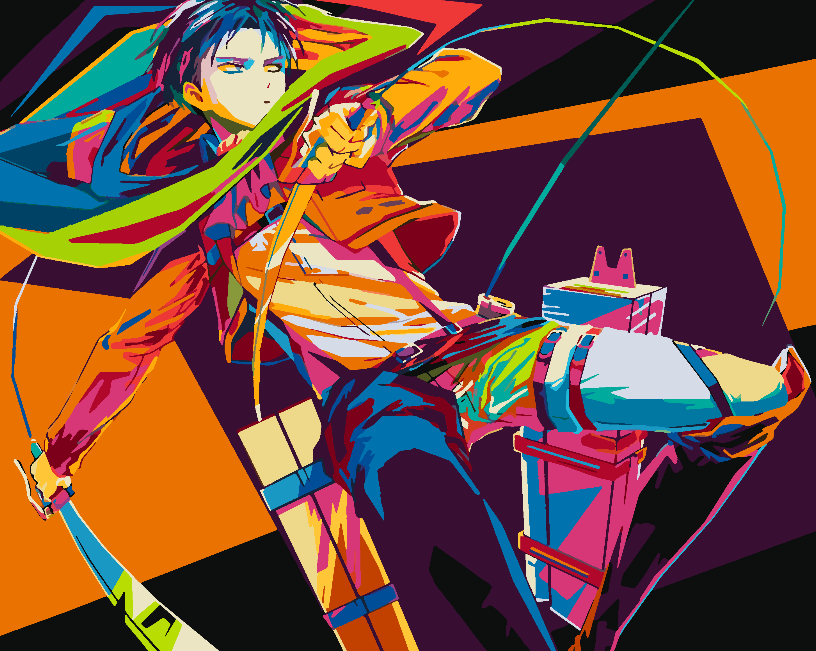 Peinture par numéros - Anime 4435