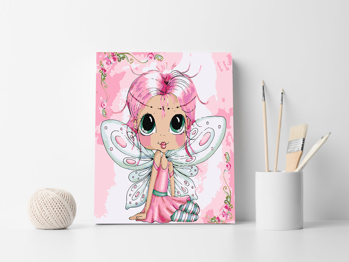 Peinture par numéros - Fée magique 4437