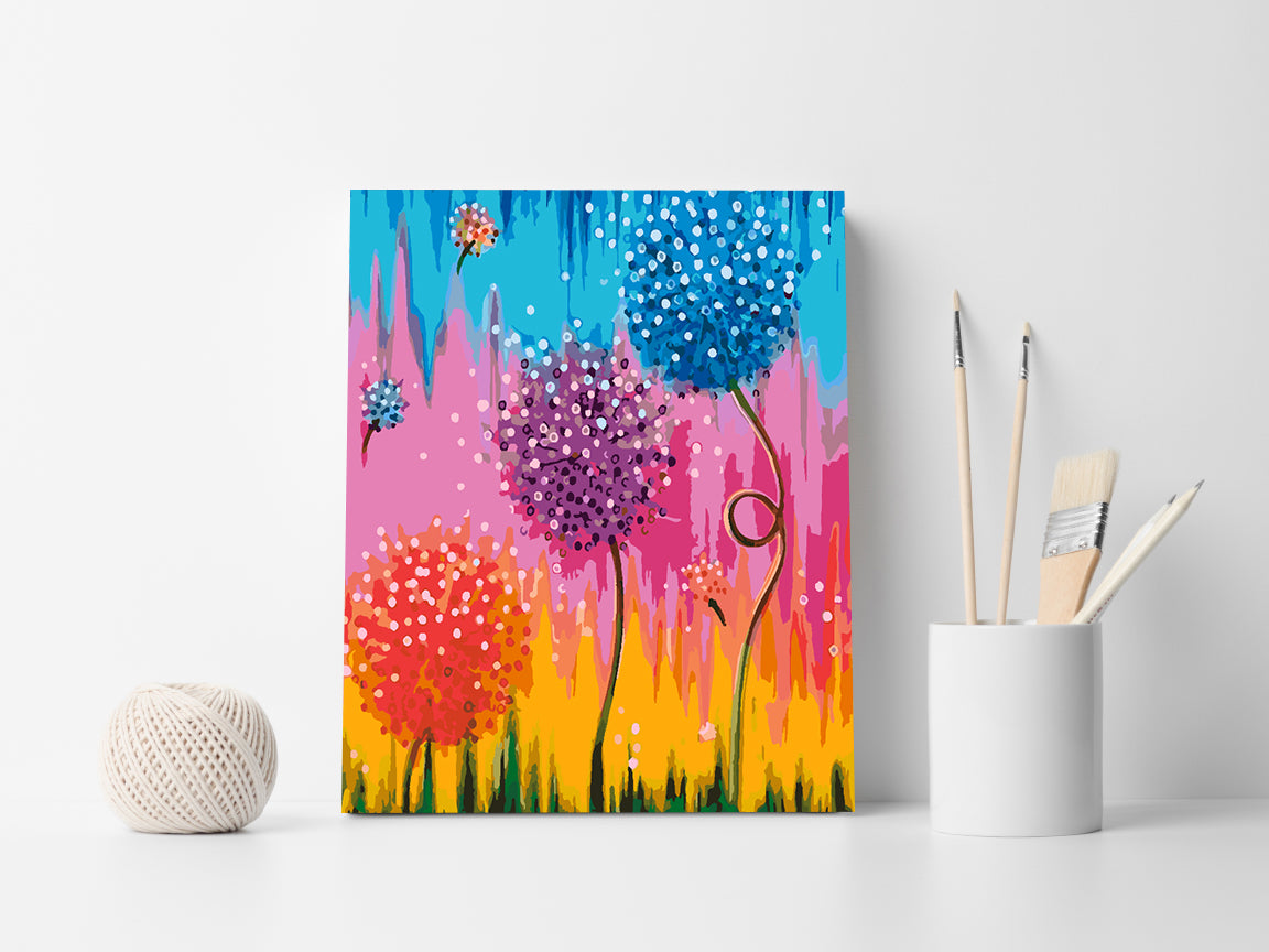 Malen nach Zahlen - Blumen 4439