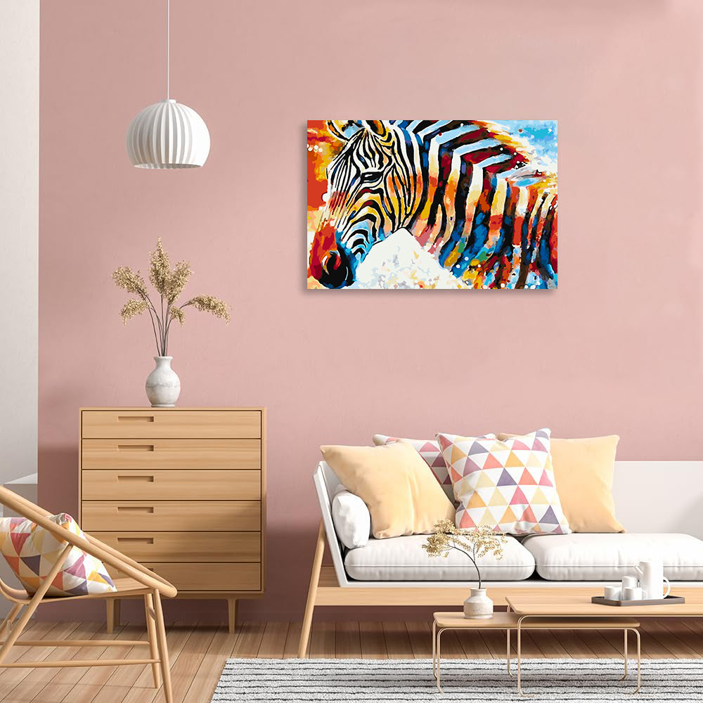 Malen nach Zahlen - Zebra 4453