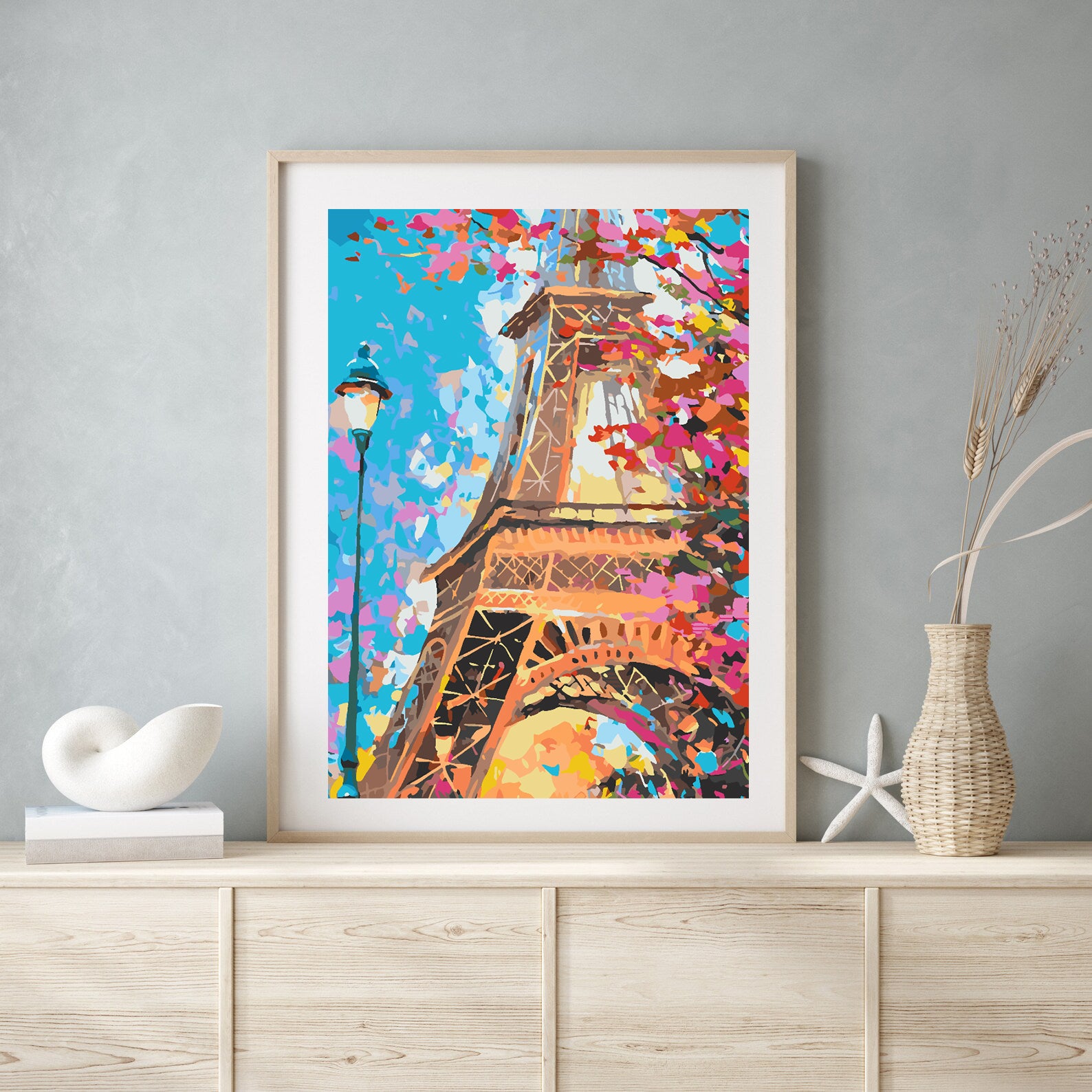 Malen nach Zahlen - Eiffelturm 4458