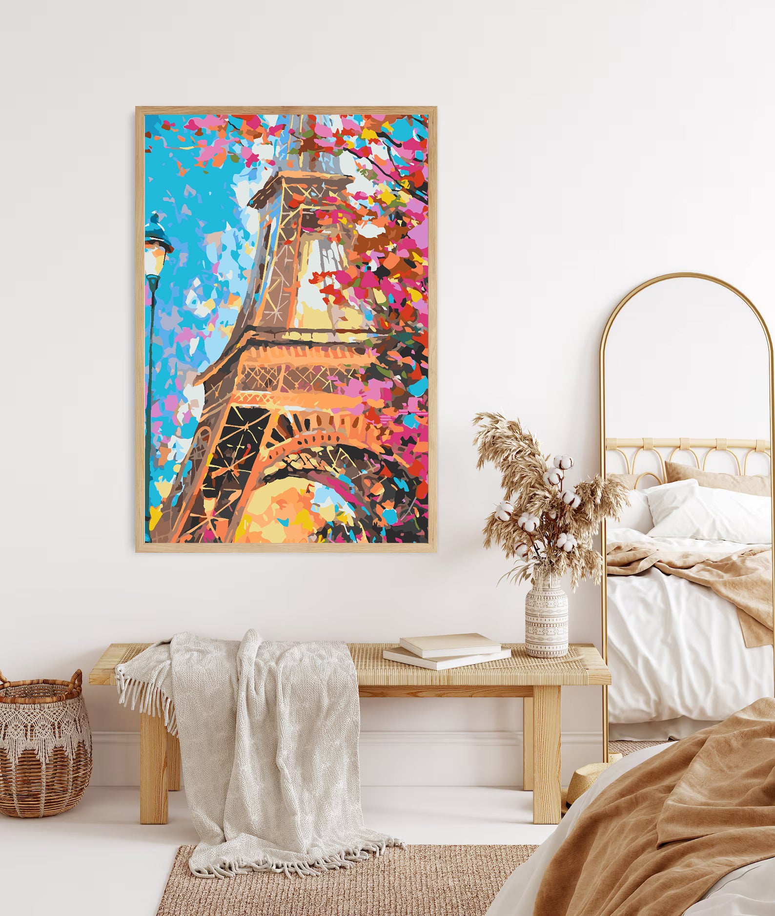 Malen nach Zahlen - Eiffelturm 4458