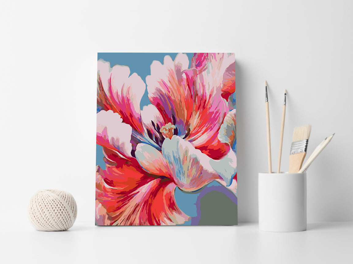 Malen nach Zahlen - Blumen 4464
