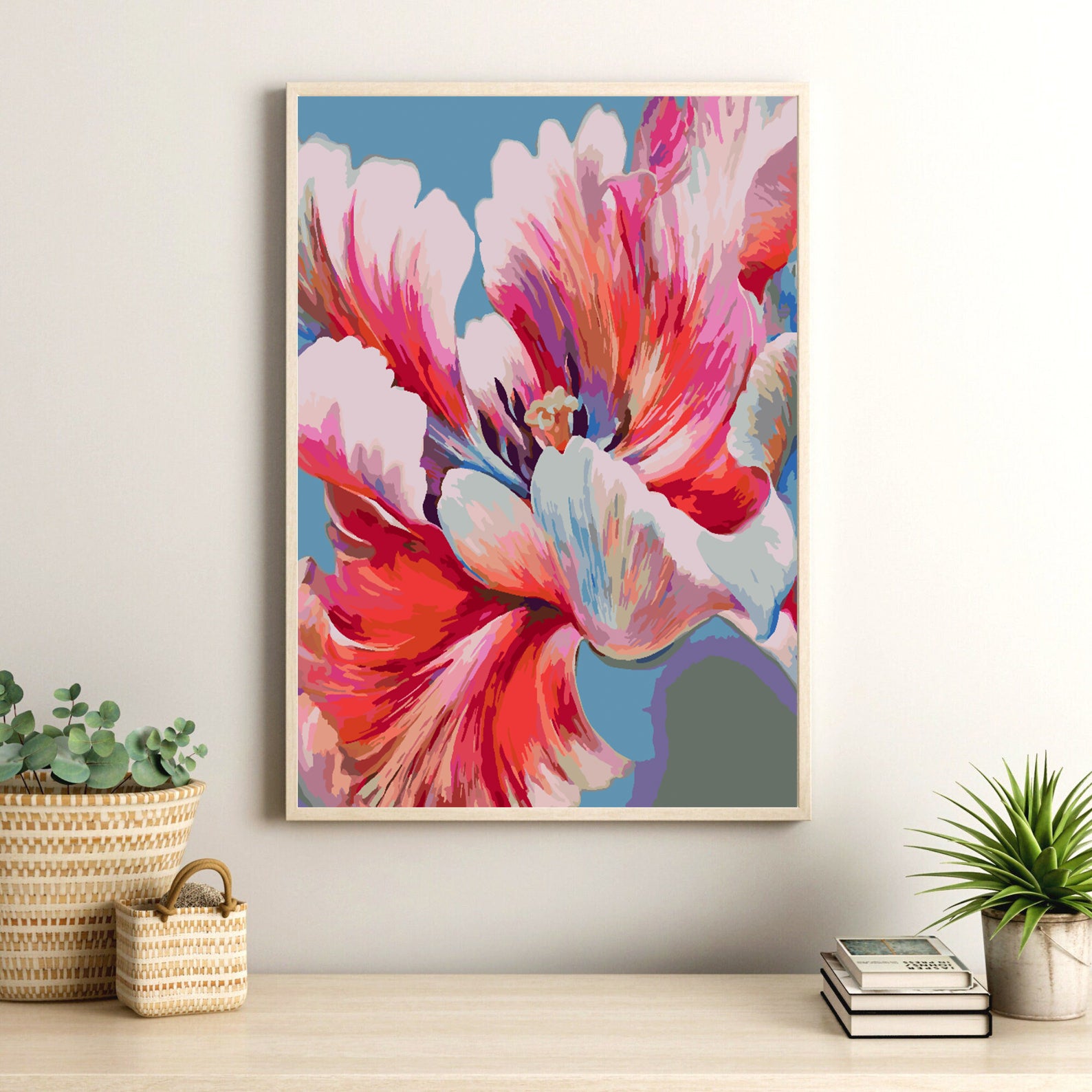 Malen nach Zahlen - Blumen 4464