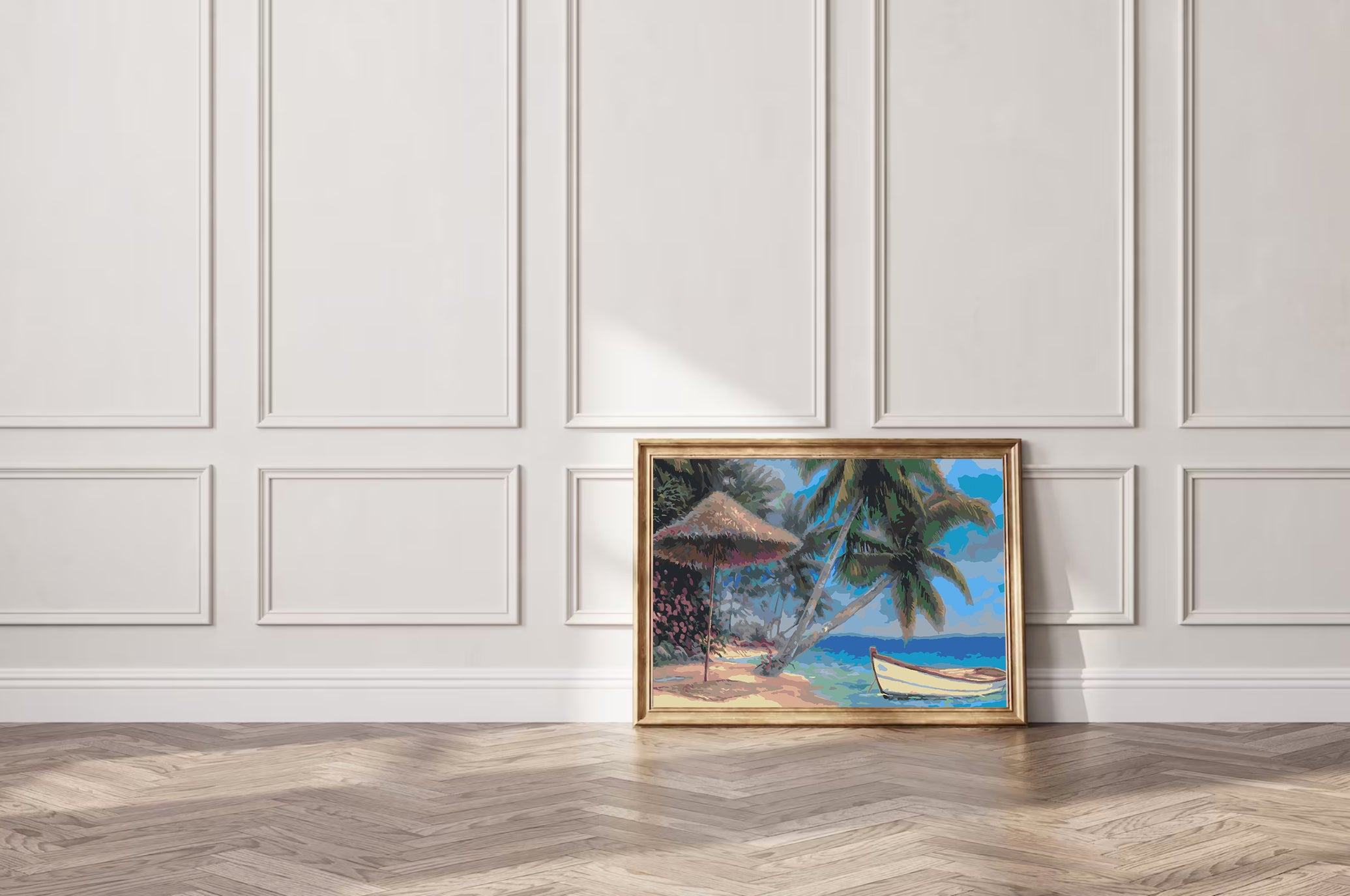 Malen nach Zahlen - Strandlandschaft 4465