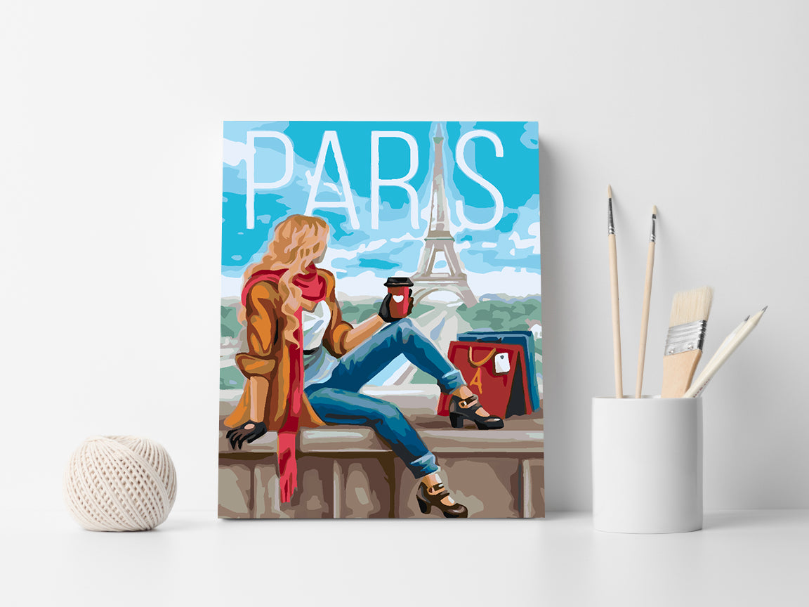 Malen nach Zahlen - Paris 4469