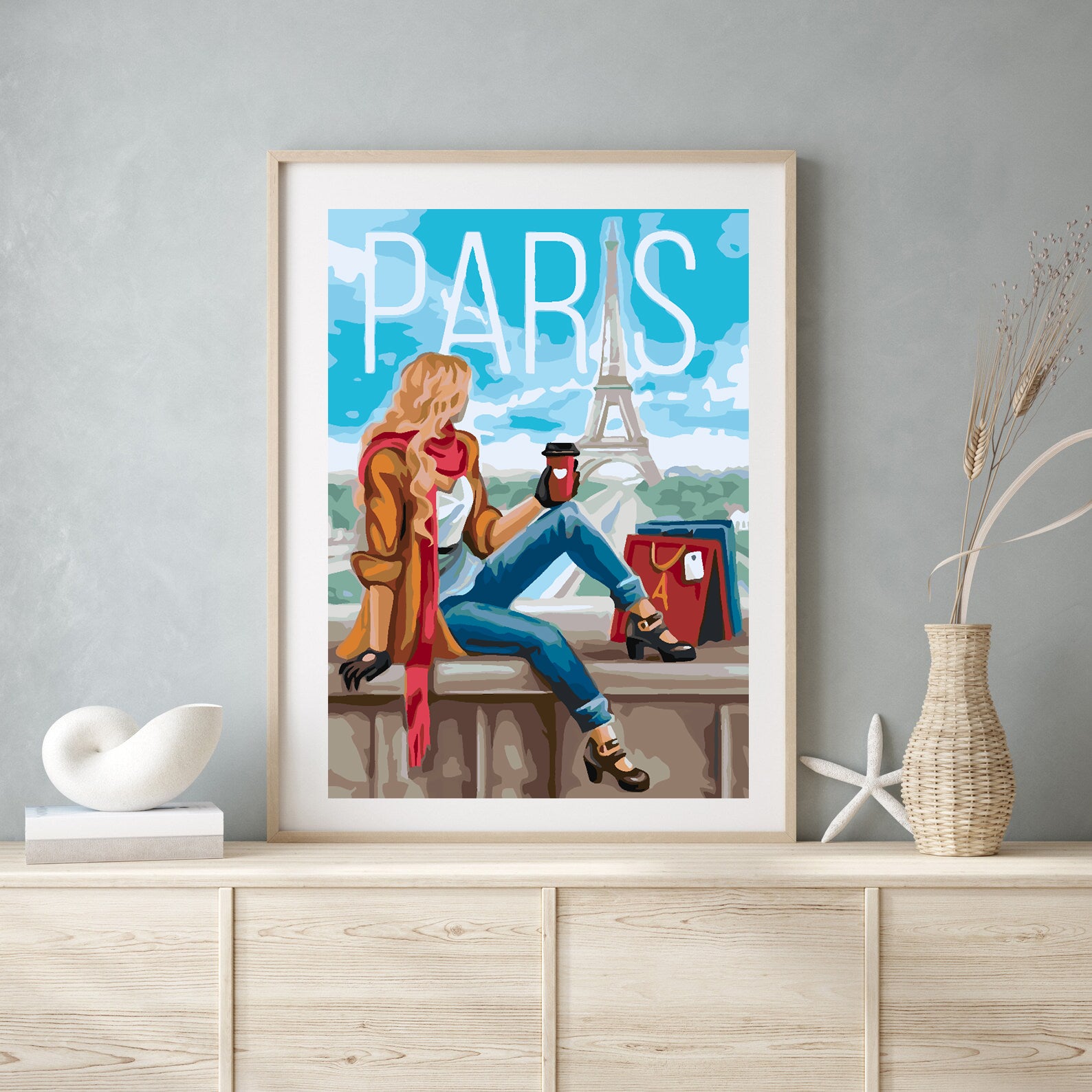 Malen nach Zahlen - Paris 4469