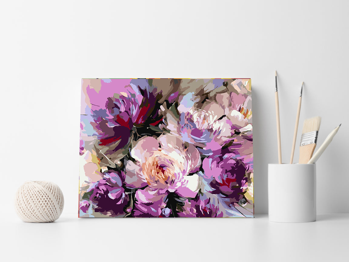 Malen nach Zahlen - Blumen 4471