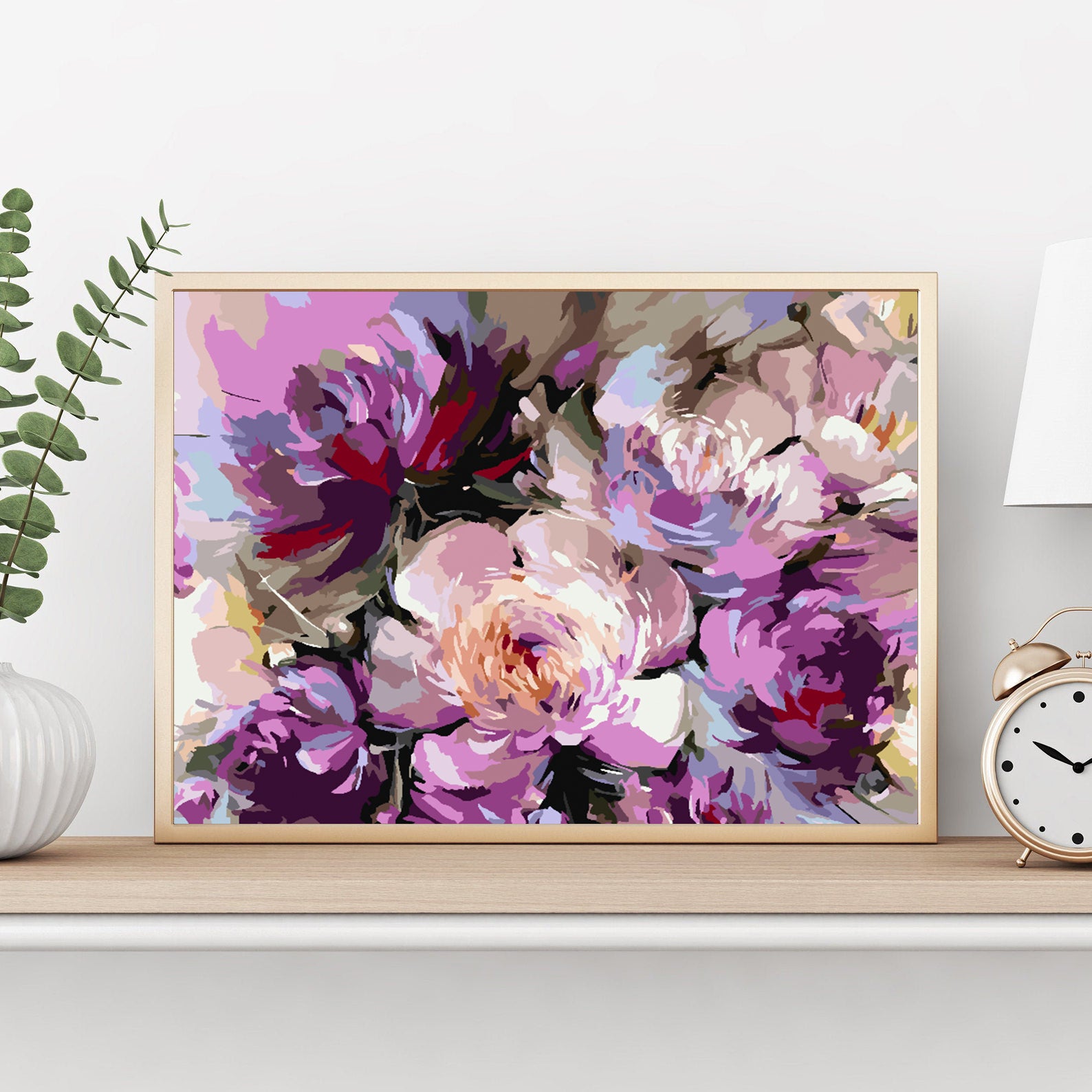 Malen nach Zahlen - Blumen 4471
