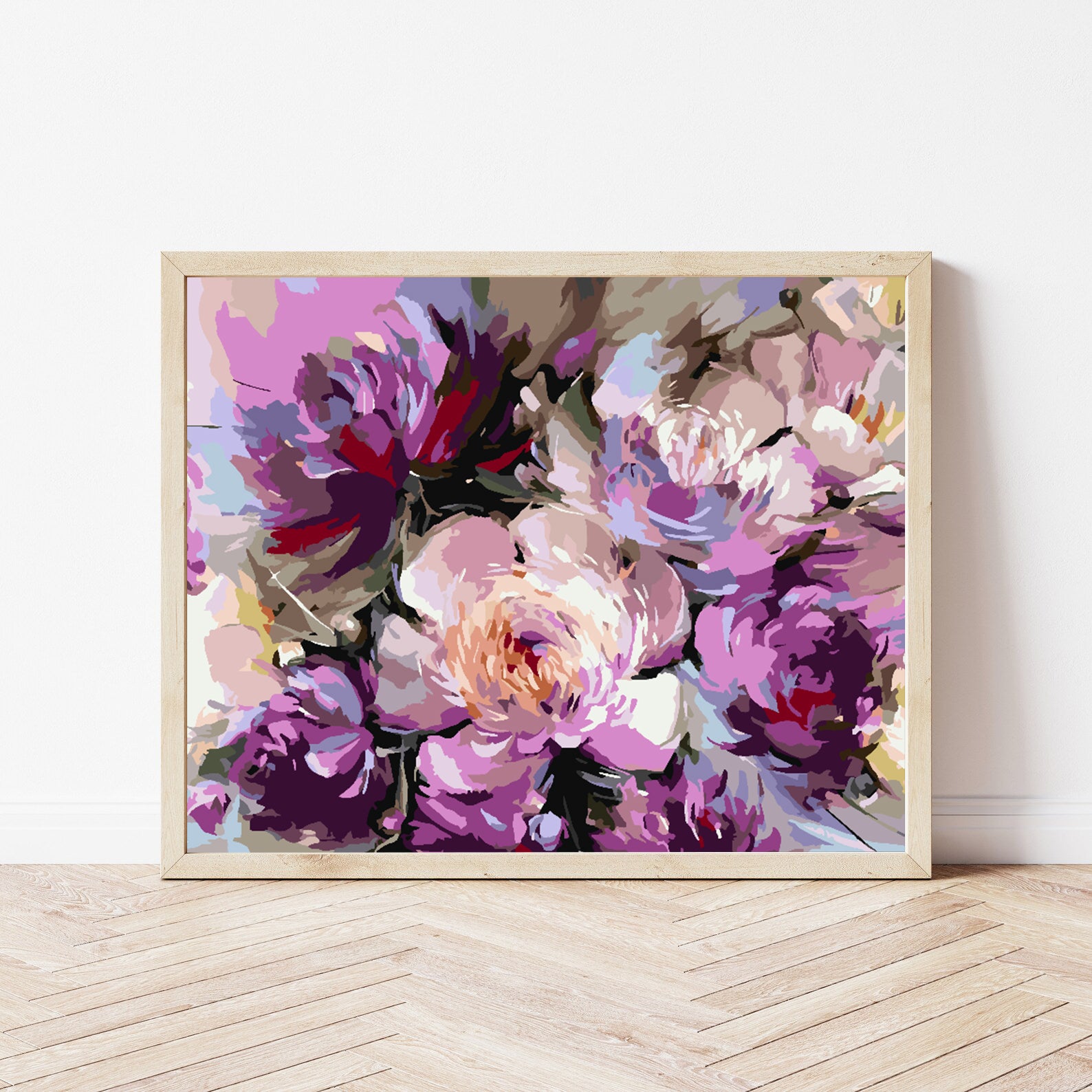 Malen nach Zahlen - Blumen 4471