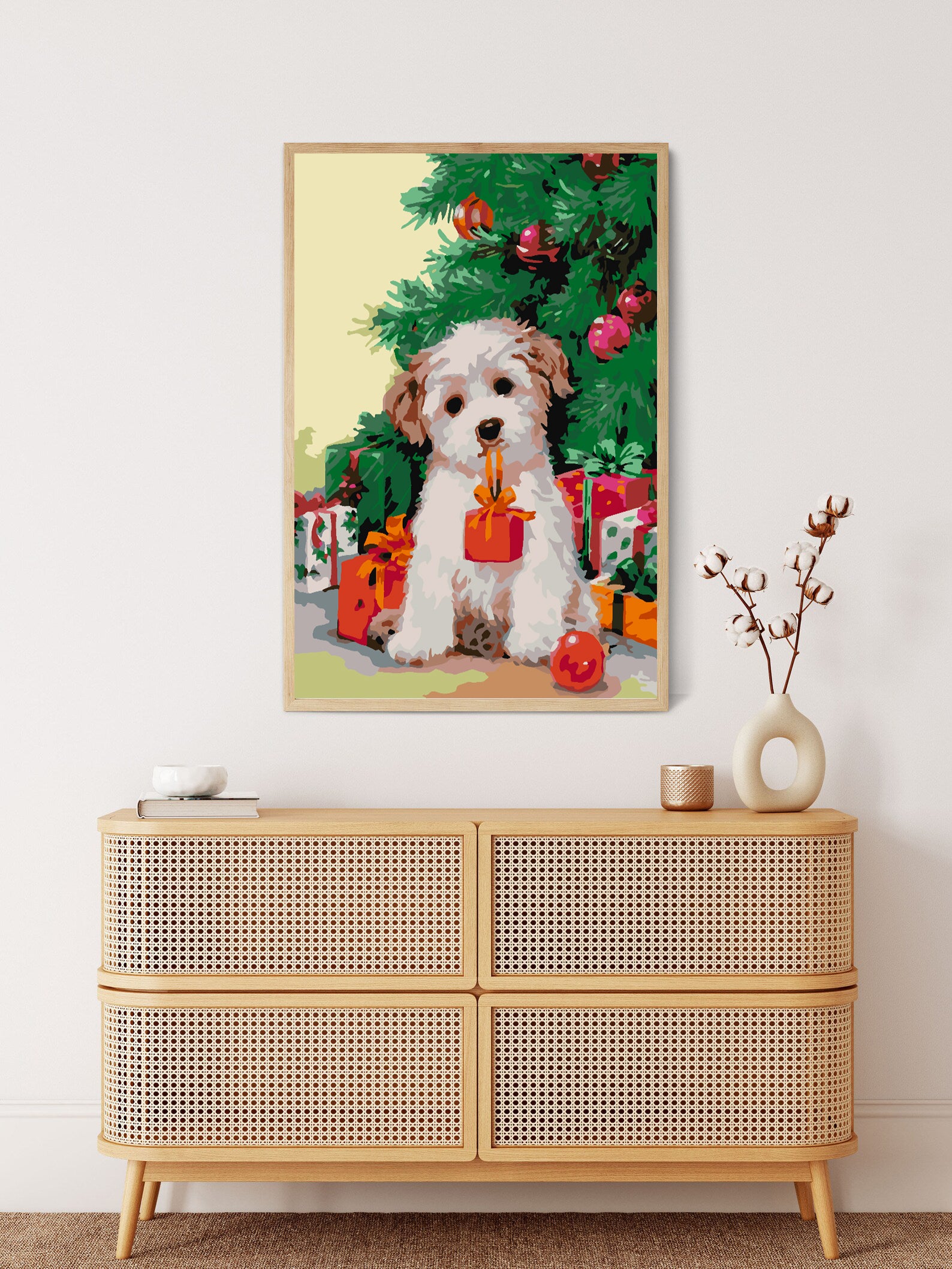 Malen nach Zahlen - Hund bei Brăduț 4479