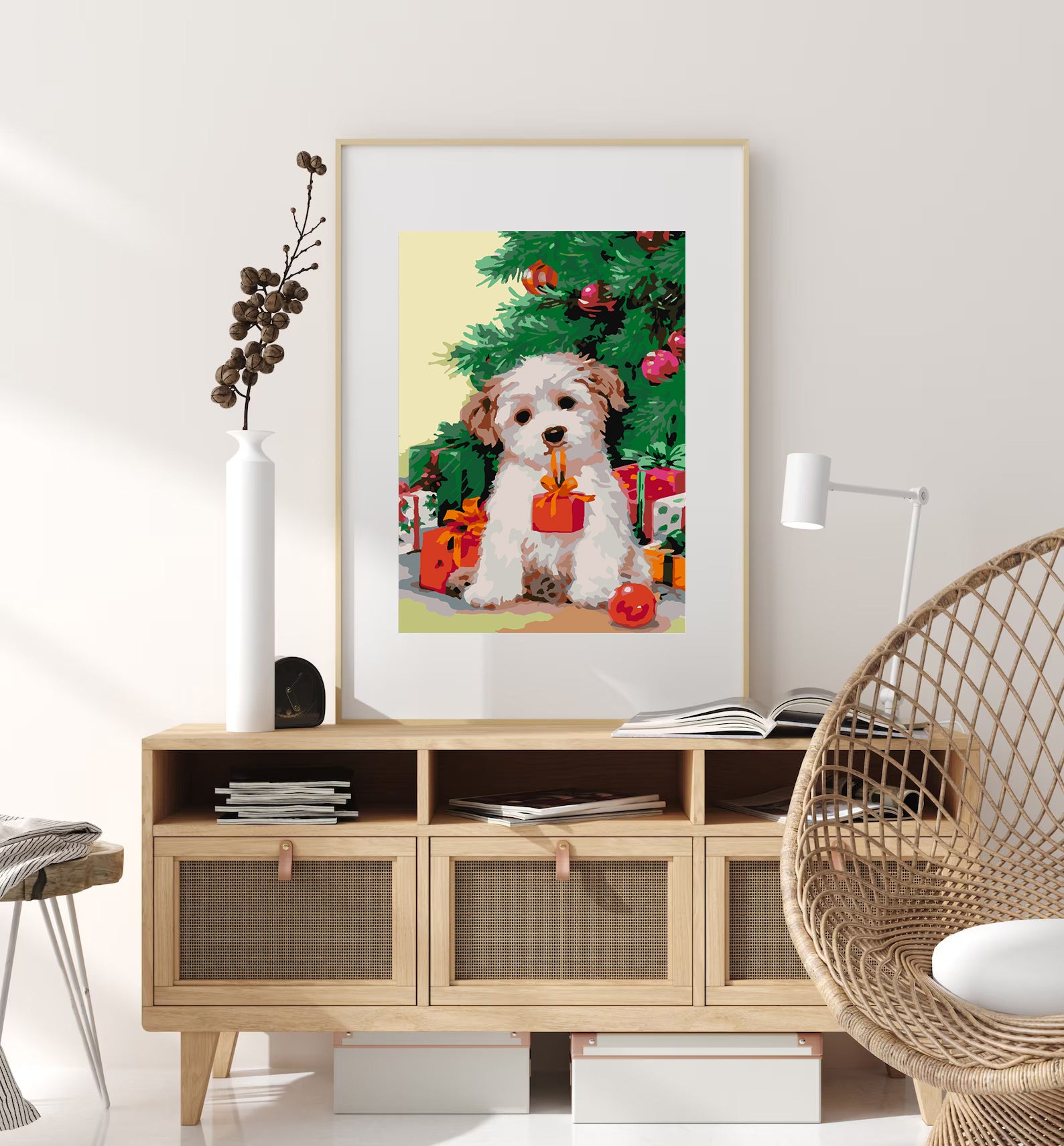 Malen nach Zahlen - Hund bei Brăduț 4479