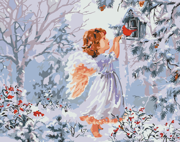 Malen nach Zahlen - Engel 4480