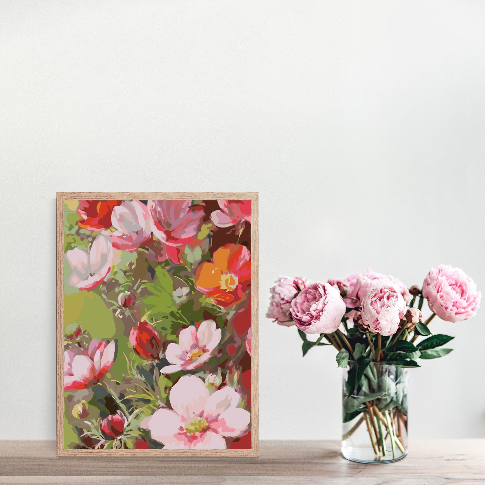 Malen nach Zahlen - Blumen 4490