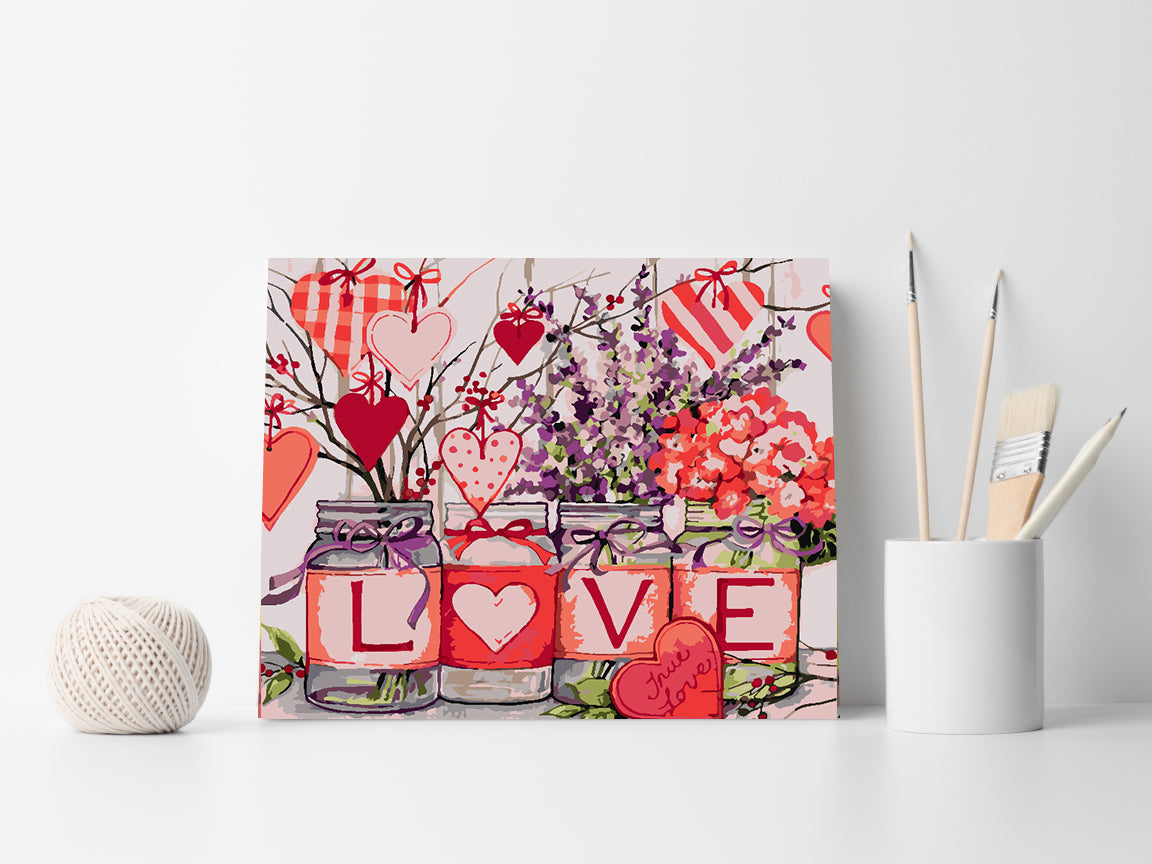 Malen nach Zahlen - Liebe 4493