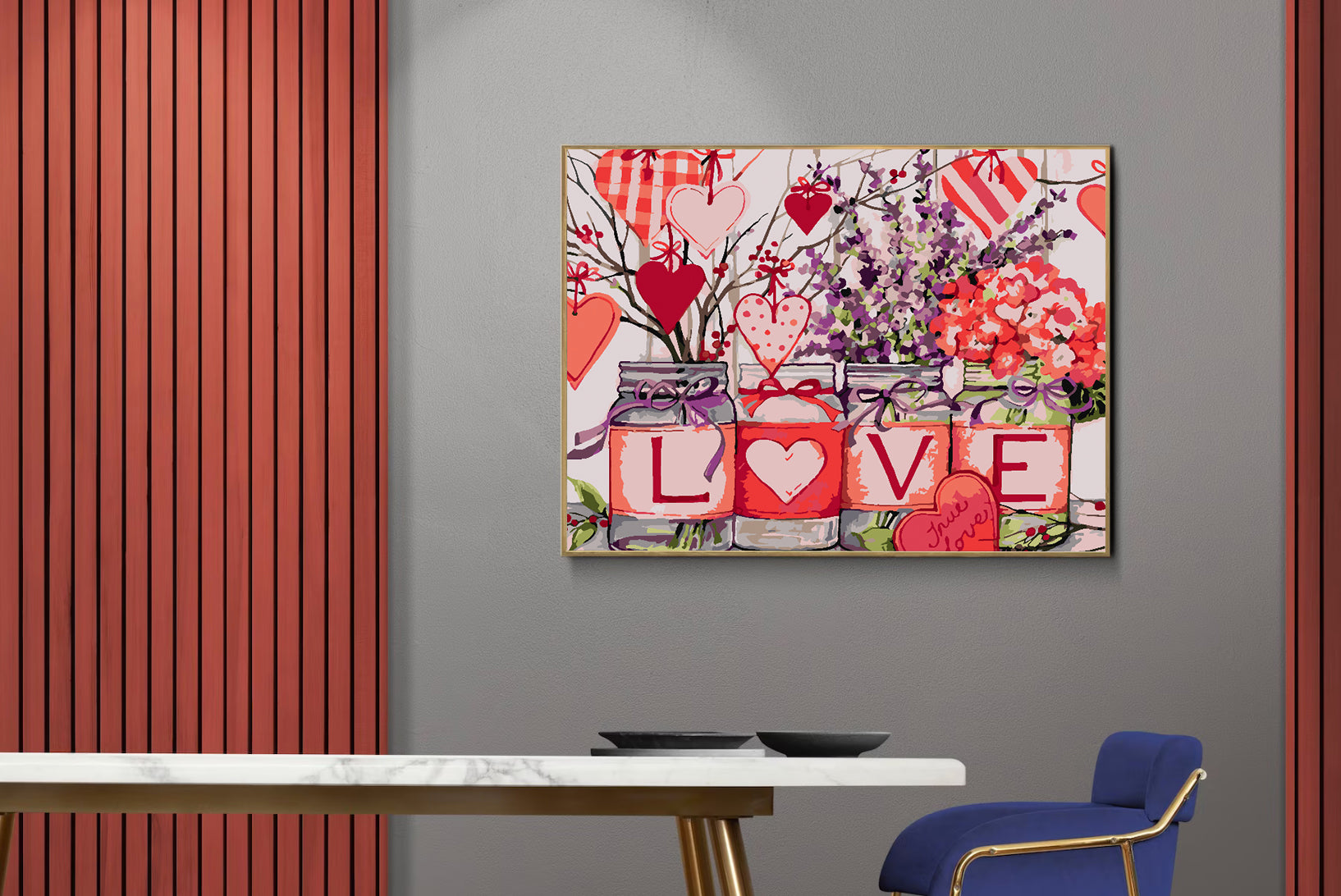 Malen nach Zahlen - Liebe 4493