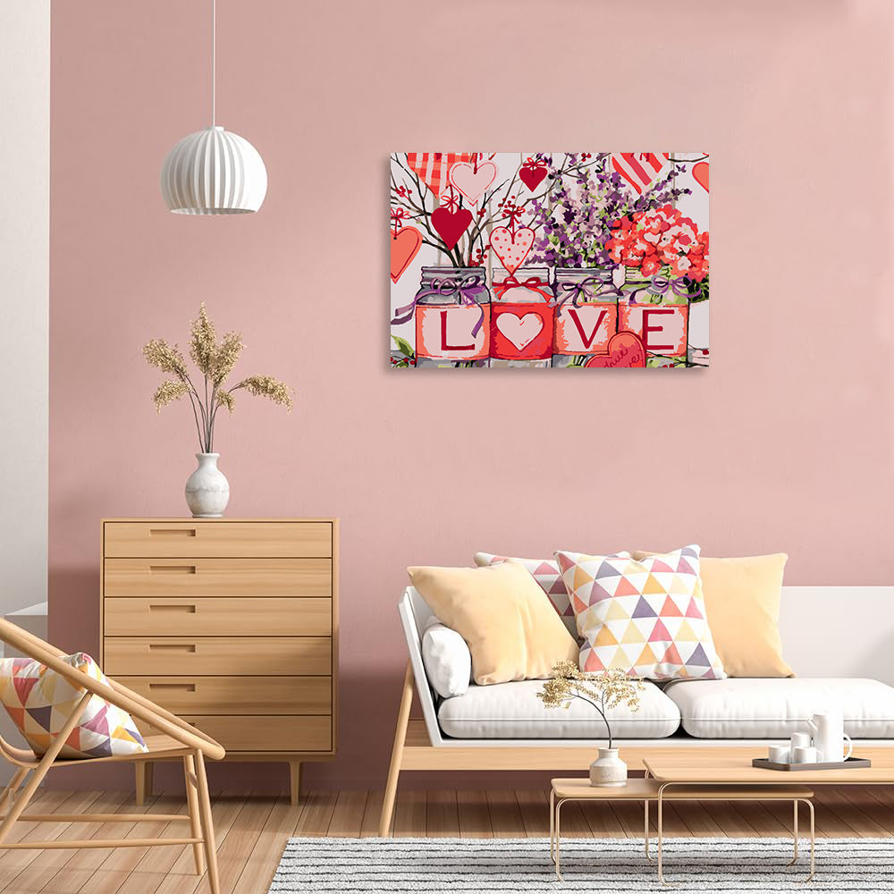 Malen nach Zahlen - Liebe 4493