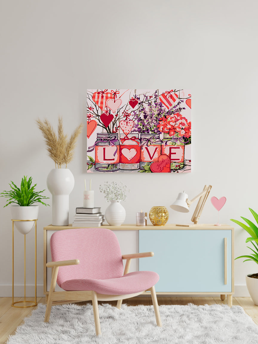 Malen nach Zahlen - Liebe 4493