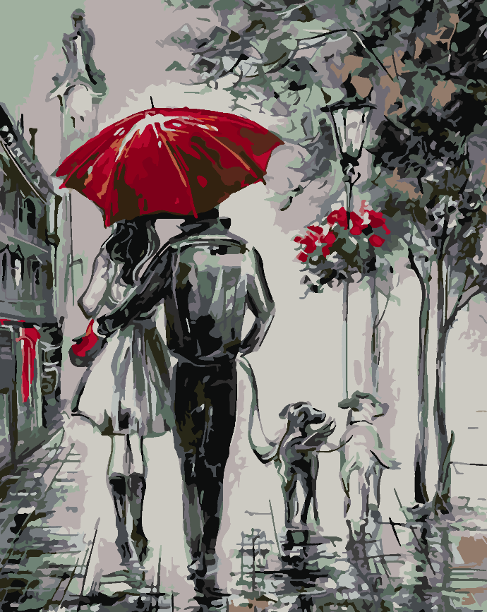 Malen nach Zahlen - Liebende 4494