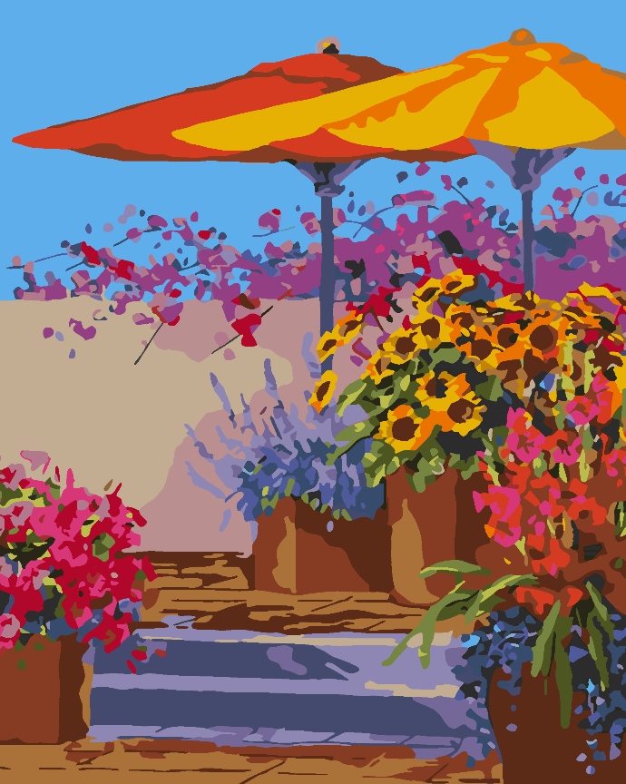 Peinture par numéros - Vacances d'été 4503