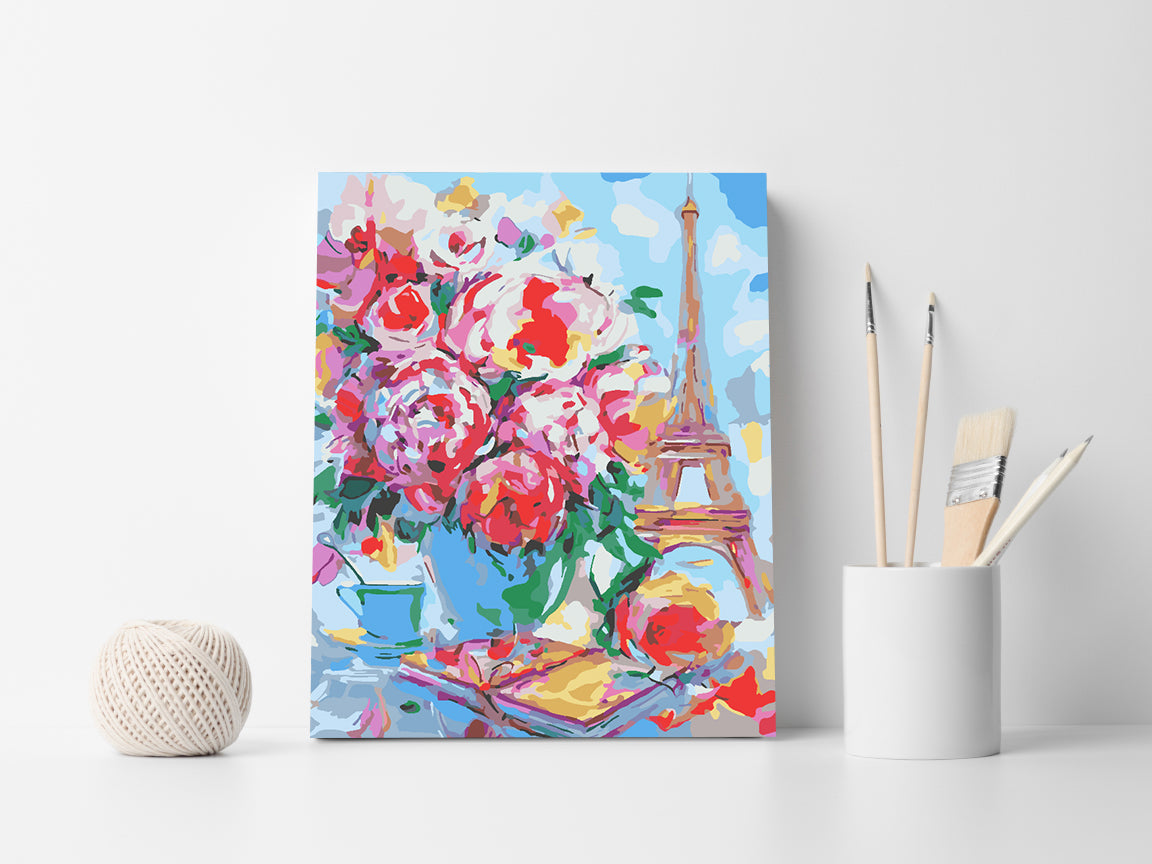 Malen nach Zahlen - Eiffelturm 4507