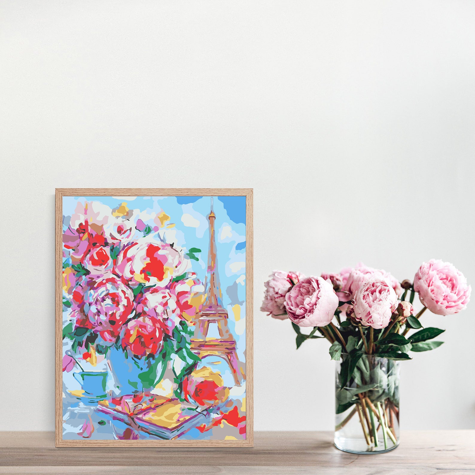 Malen nach Zahlen - Eiffelturm 4507