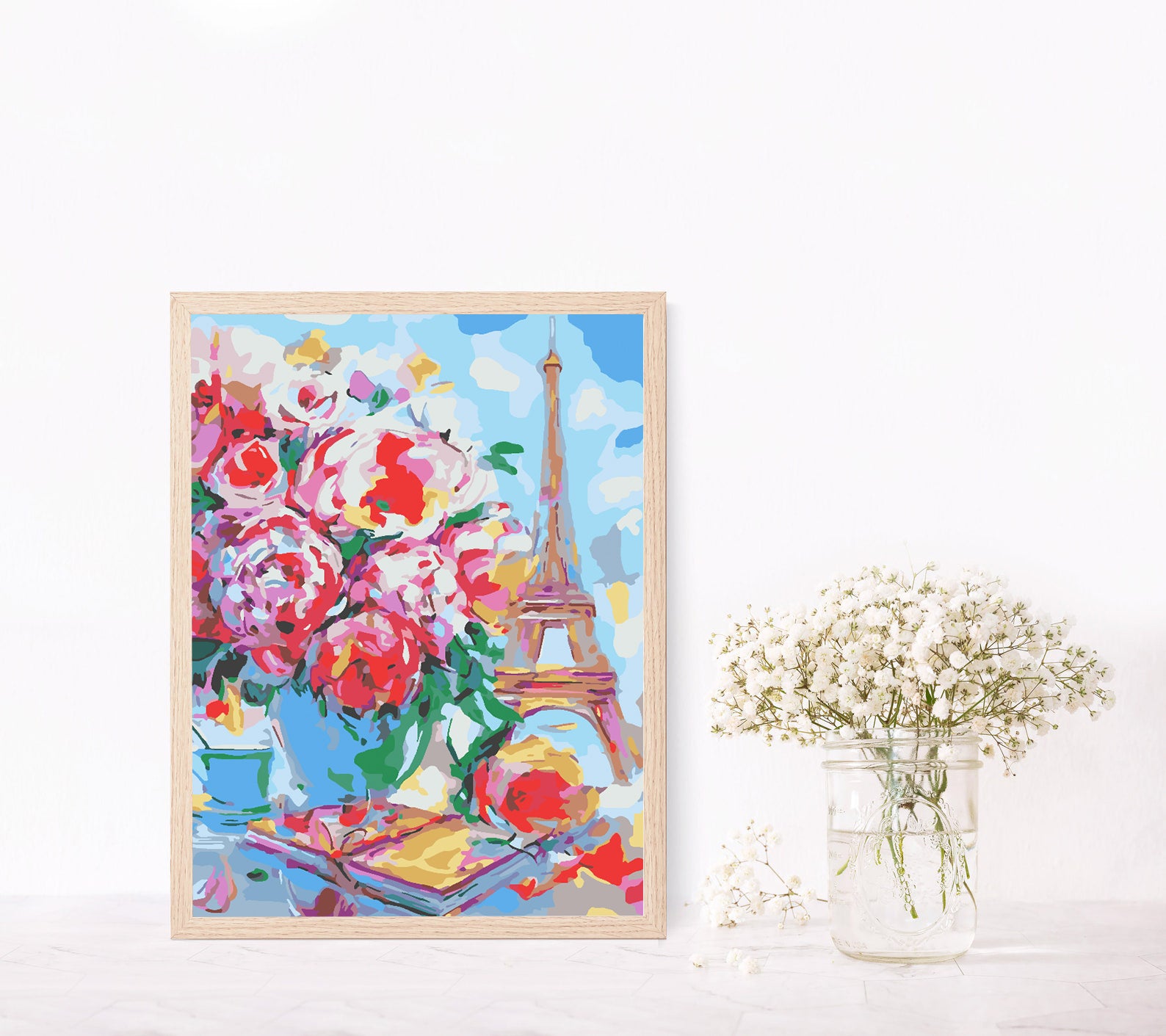 Malen nach Zahlen - Eiffelturm 4507