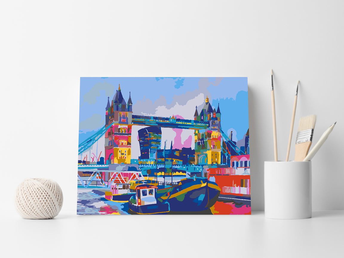 Malen nach Zahlen - Tower Bridge 4510