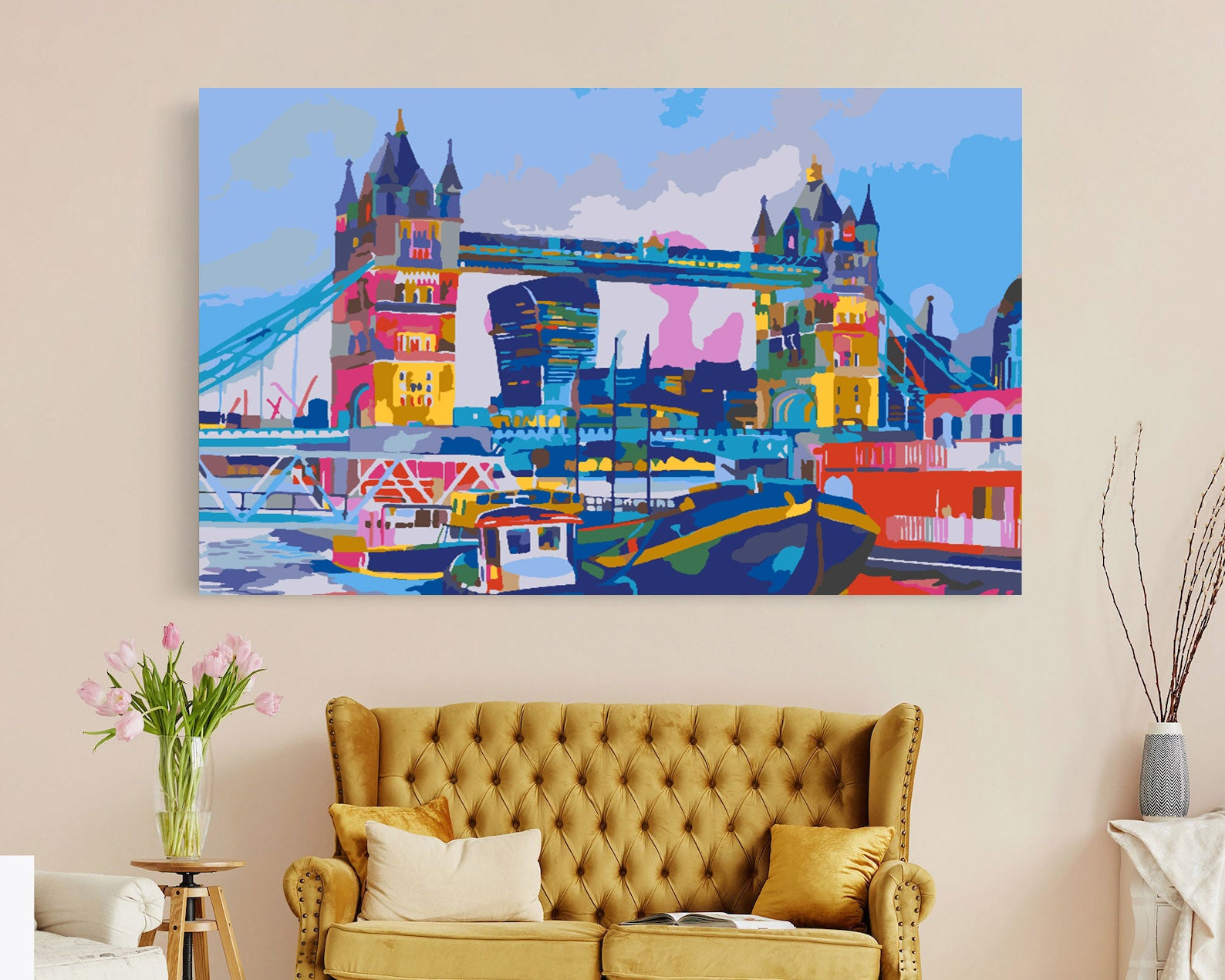 Malen nach Zahlen - Tower Bridge 4510