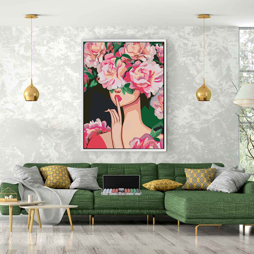 Pictura pe numere - Flower Head 4511