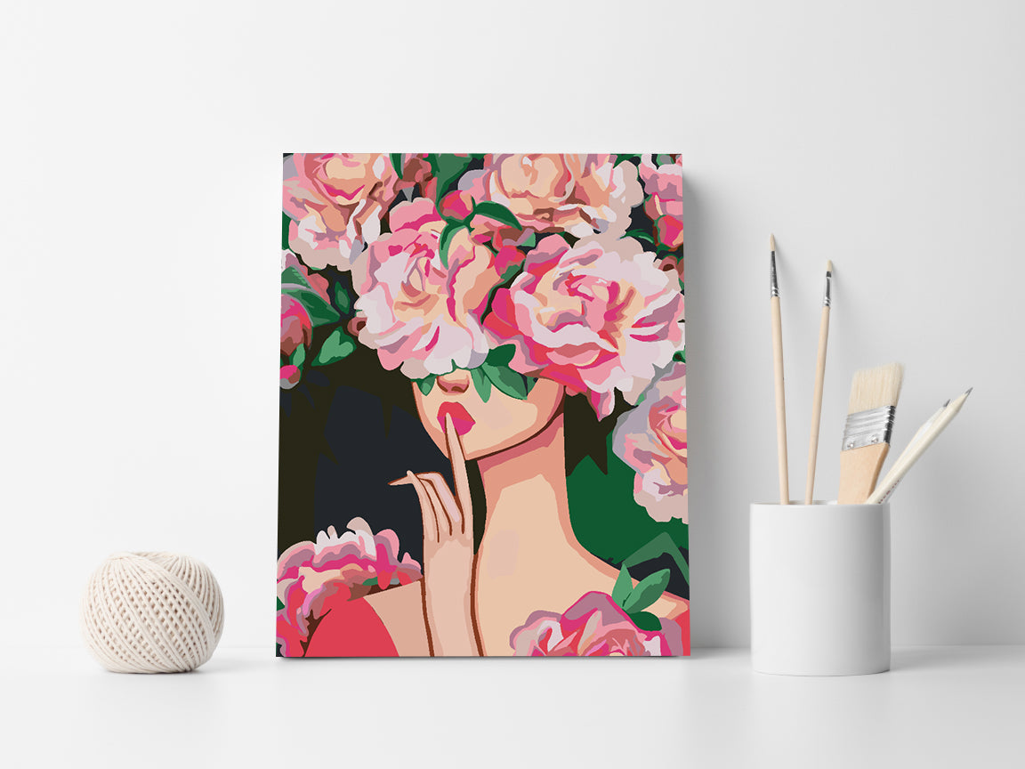 Pictura pe numere - Flower Head 4511
