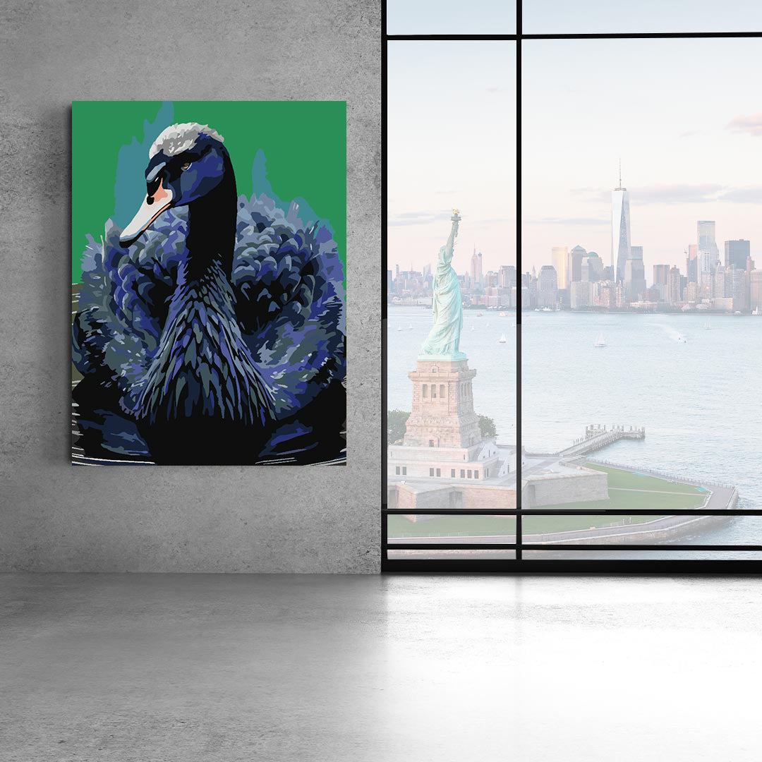 Malen nach Zahlen - Schwarzer Schwan 4522