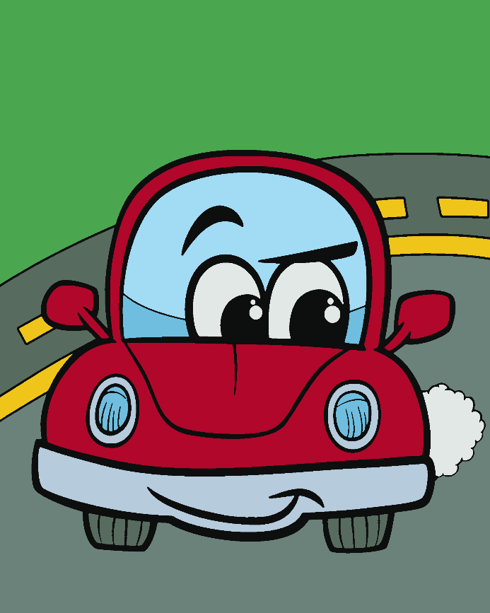 Malen nach Zahlen - Auto für Kinder 4528