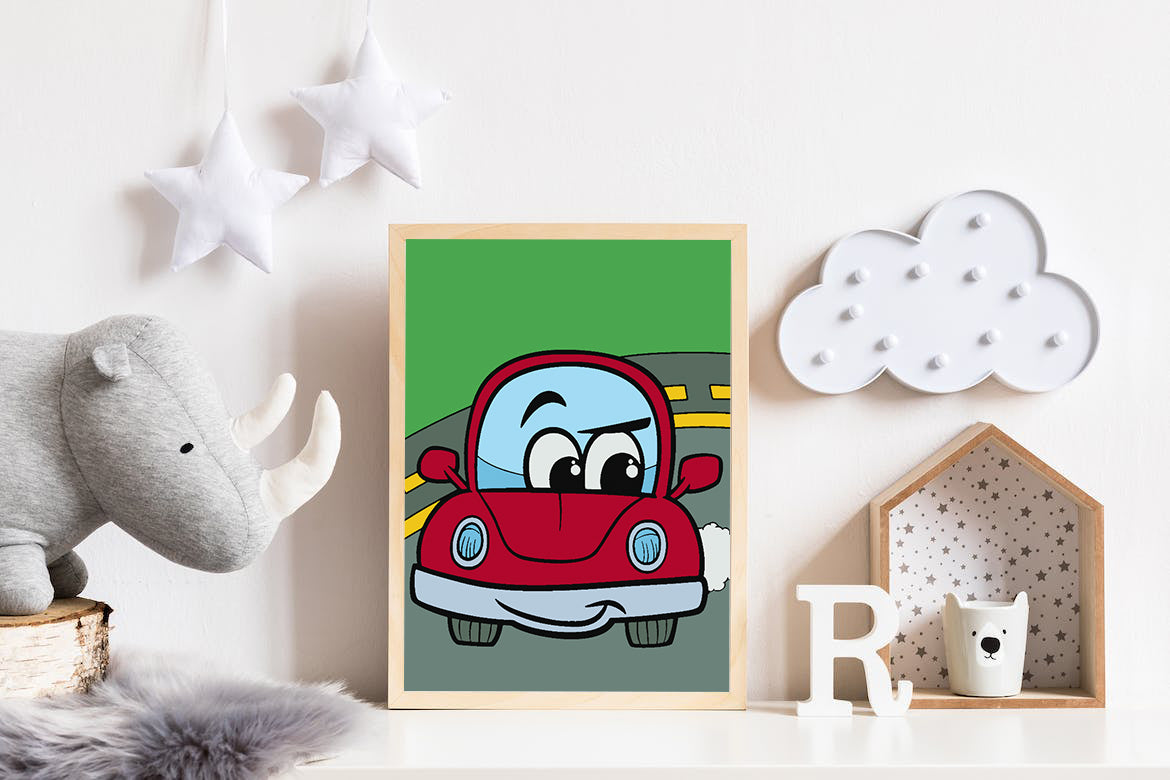 Malen nach Zahlen - Auto für Kinder 4528