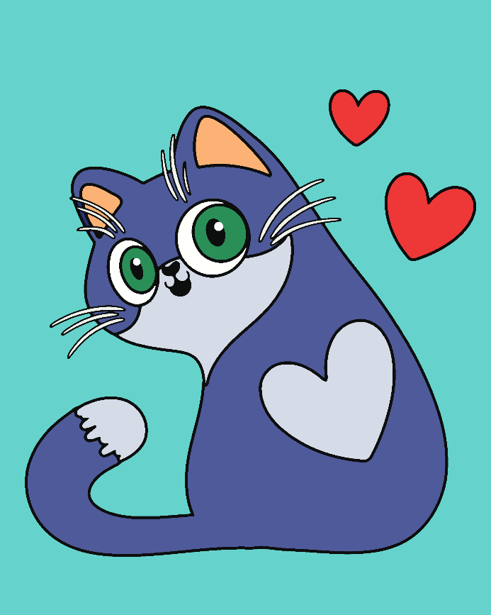 Malen nach Zahlen - Kätzchen für Kinder 4529