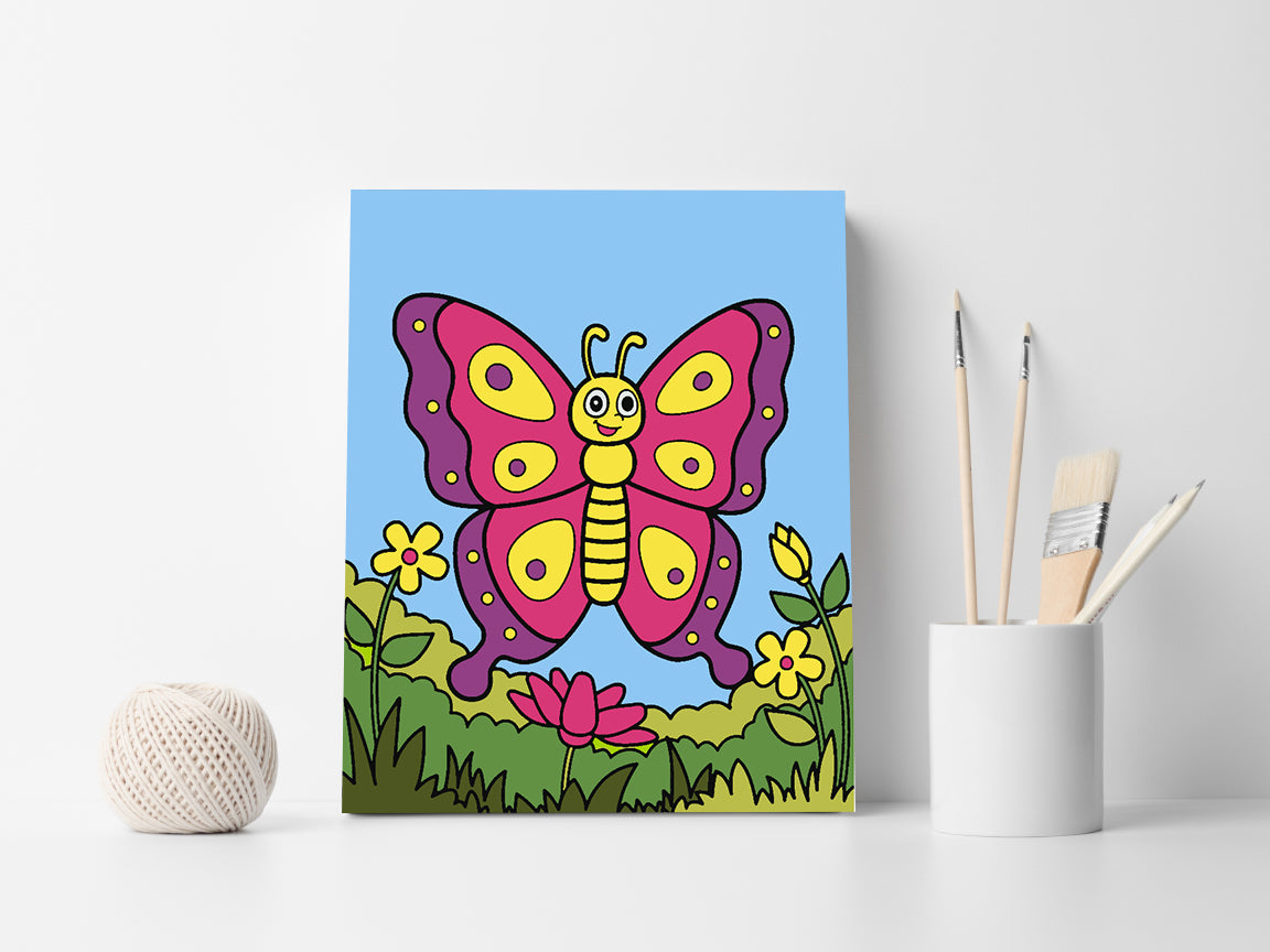 Malen nach Zahlen - Schmetterling 4530