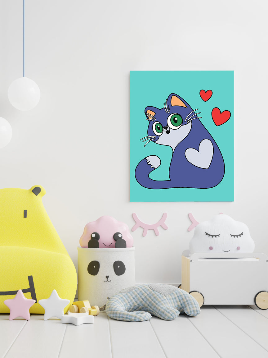 Malen nach Zahlen - Kätzchen für Kinder 4529