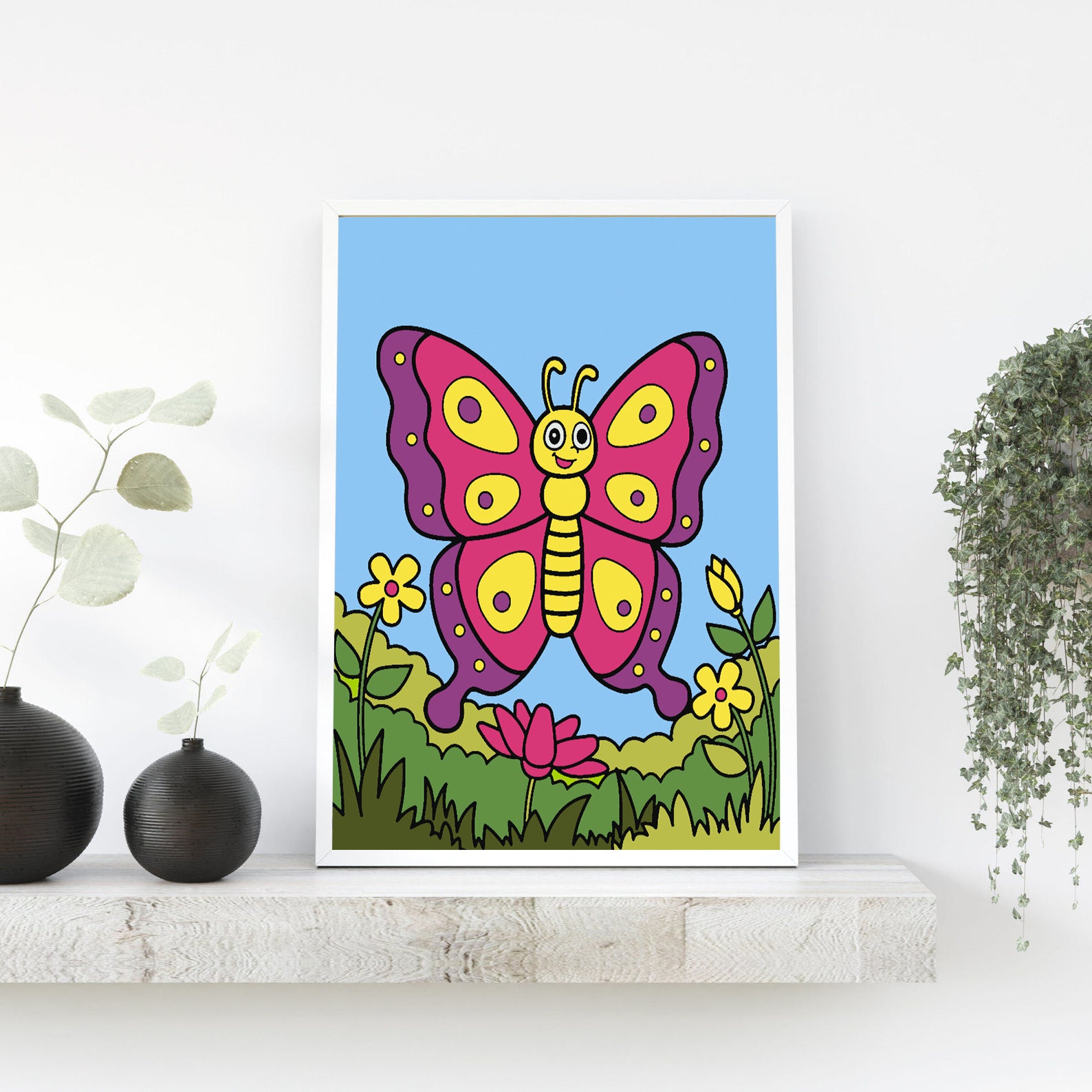 Malen nach Zahlen - Schmetterling 4530