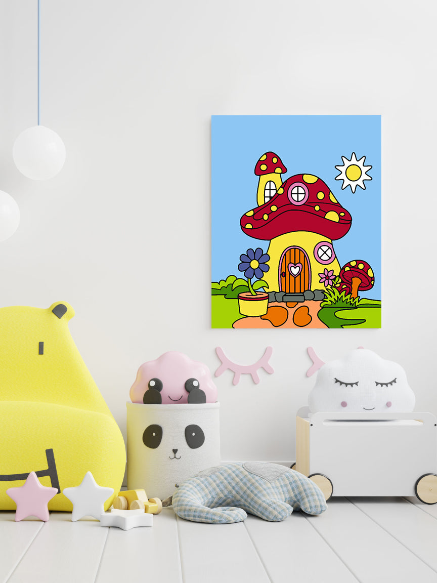 Malen nach Zahlen - Haus 4531