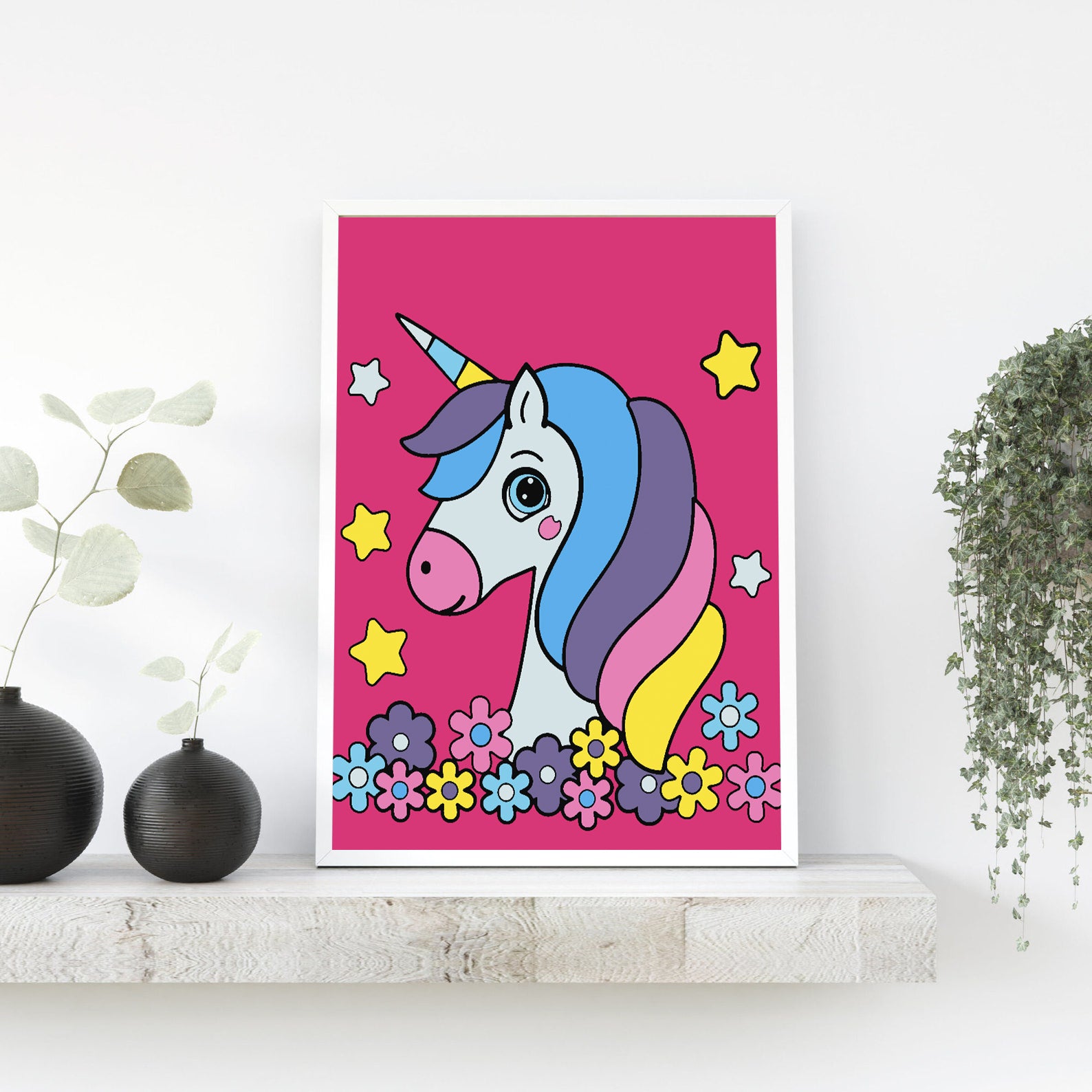 Malen nach Zahlen - Einhorn für Kinder 4532