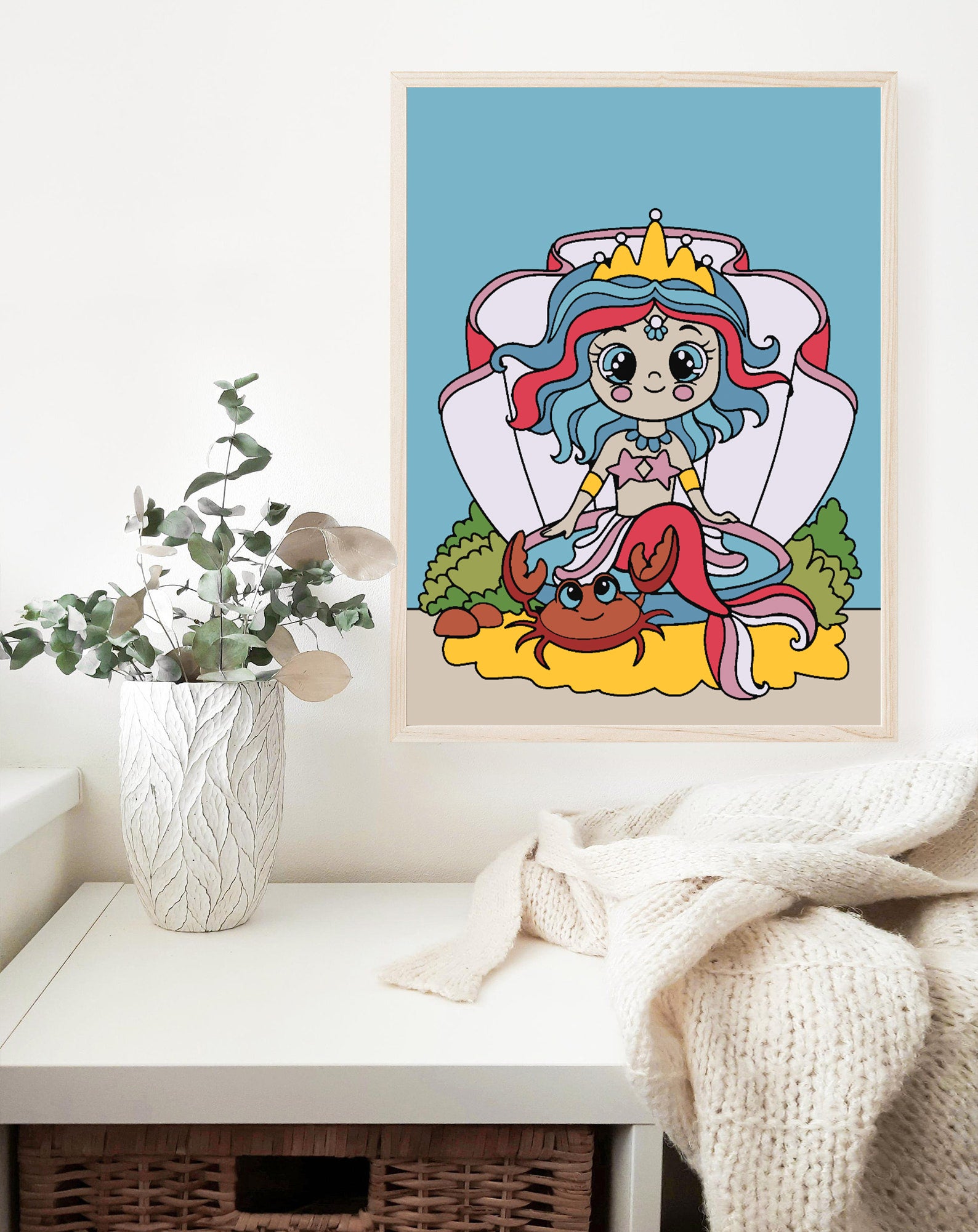 Malen nach Zahlen - Meerjungfrau für Kinder 4535