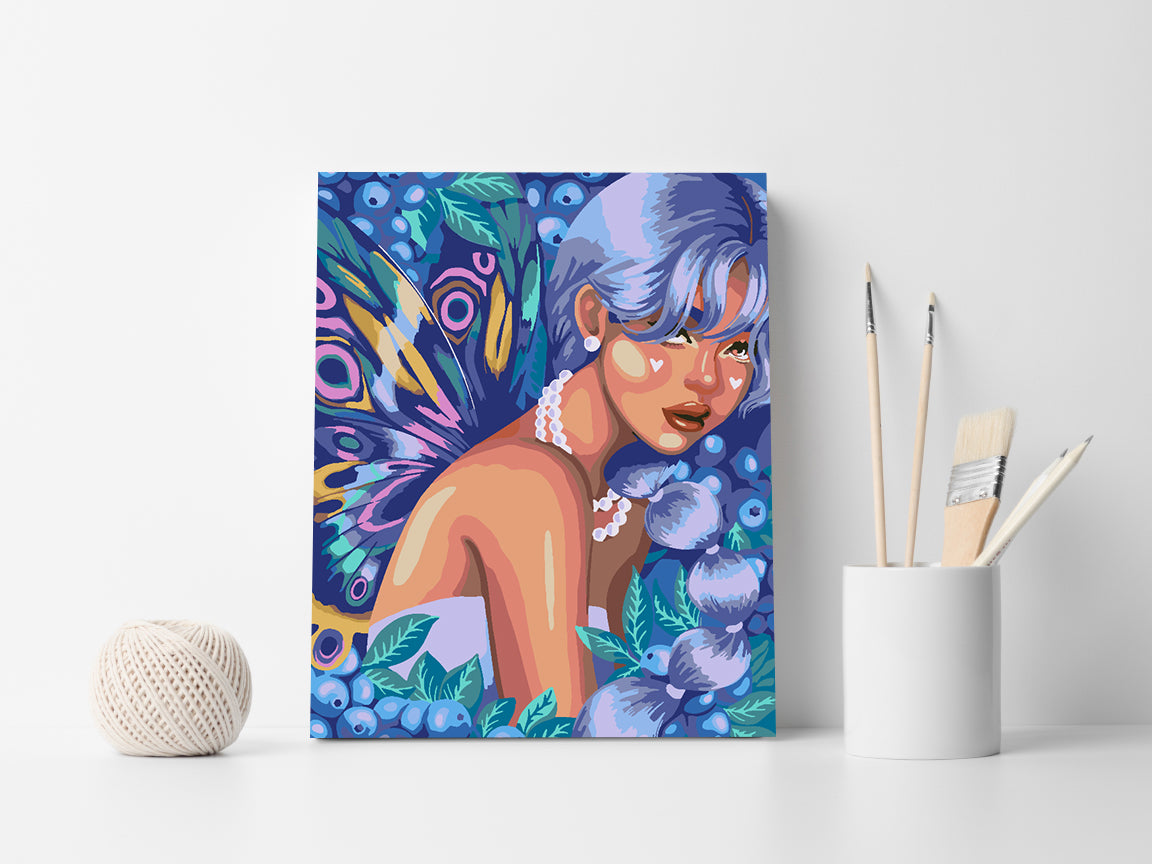 Malen nach Zahlen - Verzauberte Fee 4536