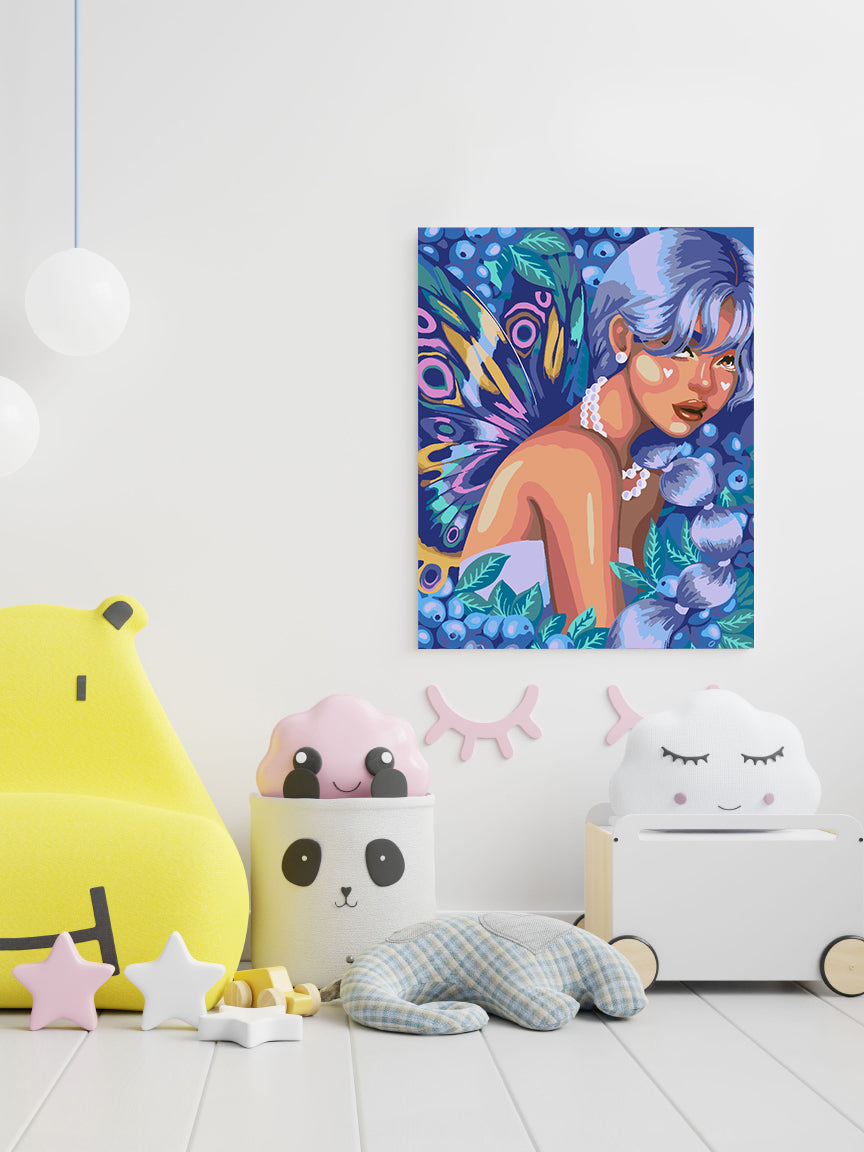 Malen nach Zahlen - Verzauberte Fee 4536