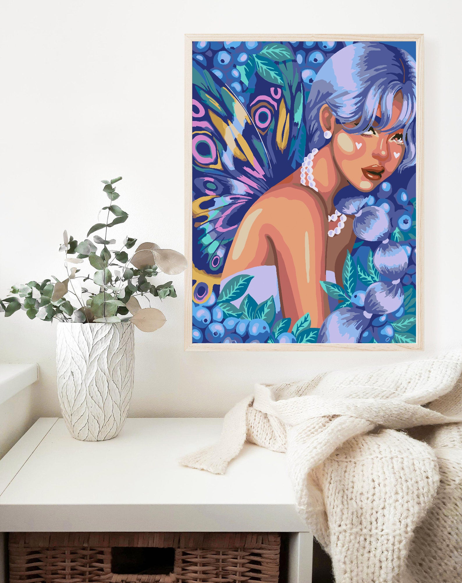 Malen nach Zahlen - Verzauberte Fee 4536