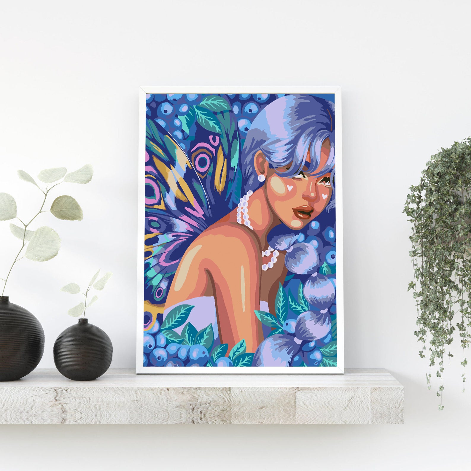 Malen nach Zahlen - Verzauberte Fee 4536