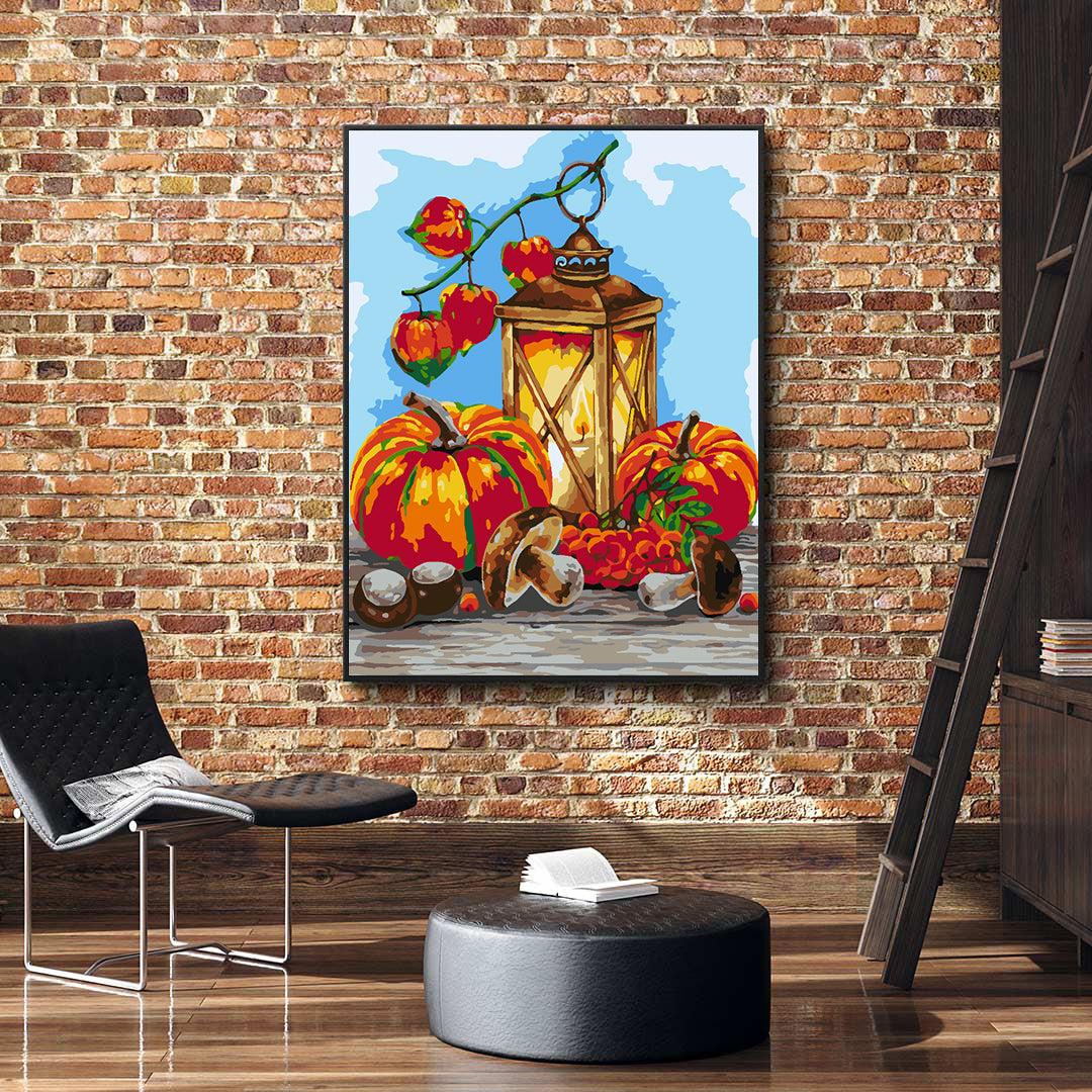 Peinture par numéros - Citrouilles 4538