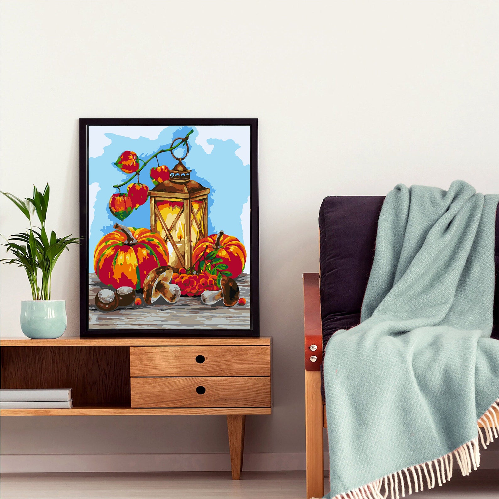 Peinture par numéros - Citrouilles 4538